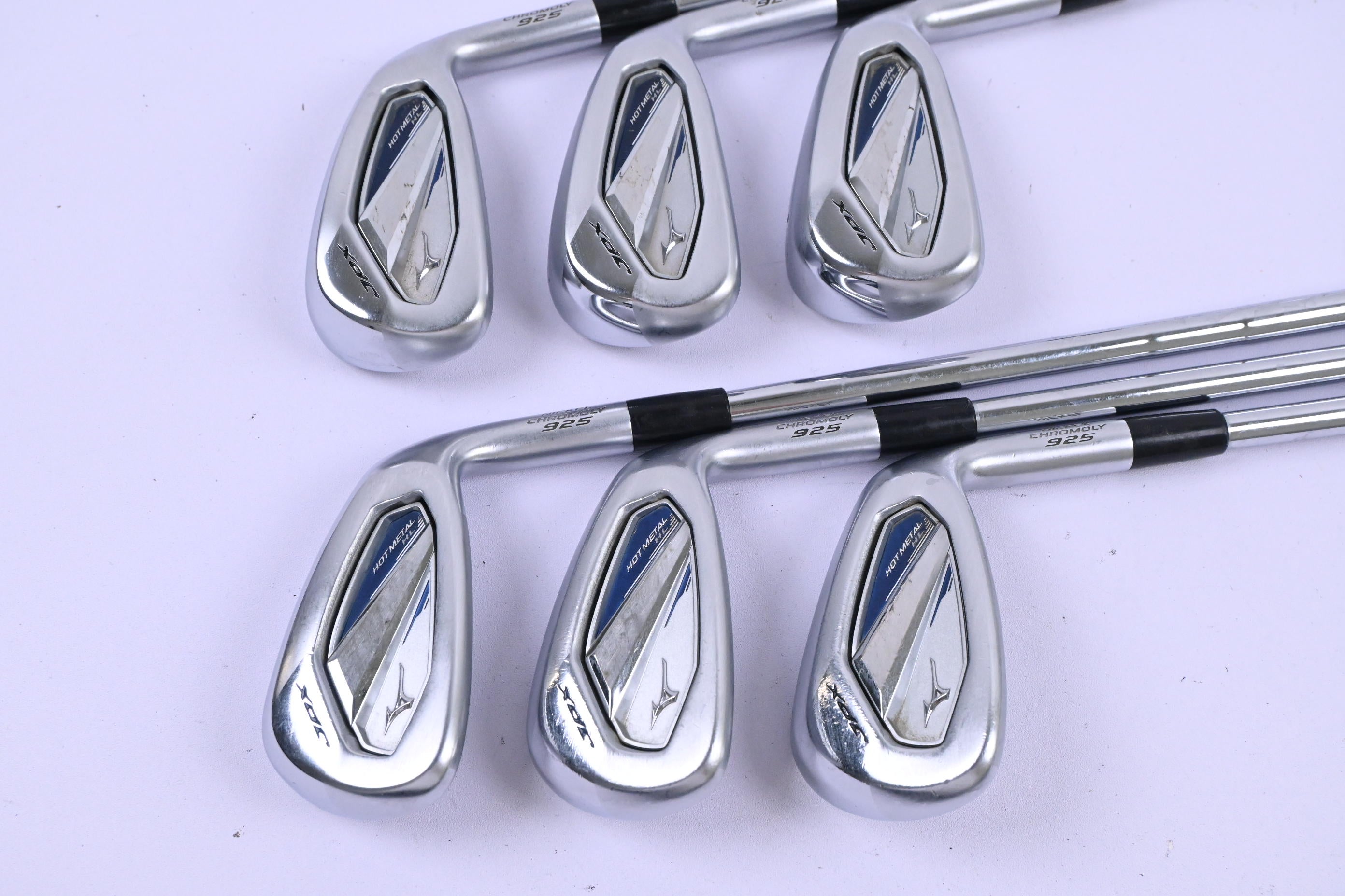 Mizuno JPX 925 Hot Metal HL Irons / 5-PW / Stiff Flex KBS Tour Lite Shafts