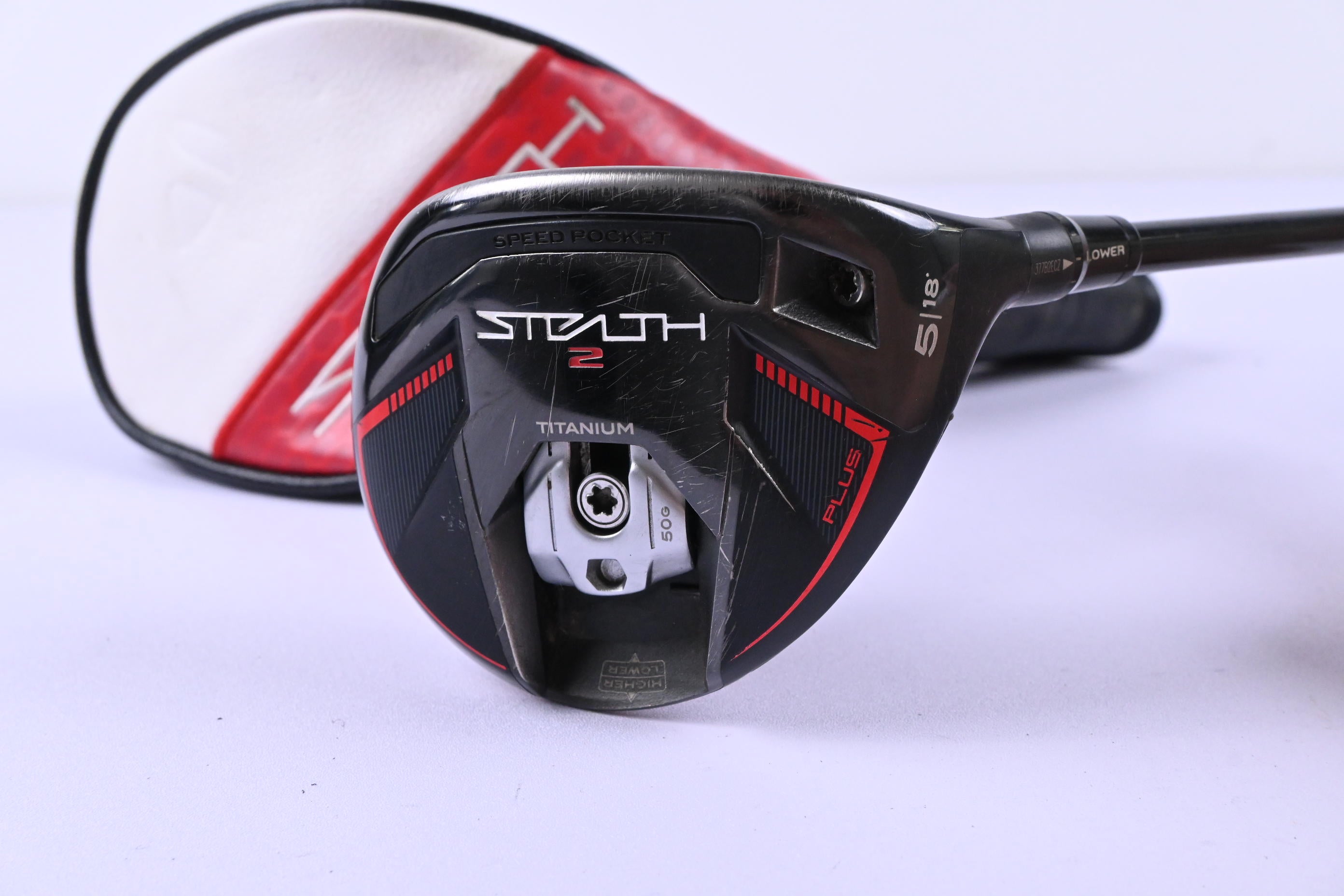 Taylormade Stealth 2 Plus #5 Wood / 18 Degree / X-Flex HZRDUS Gen4 Black 70