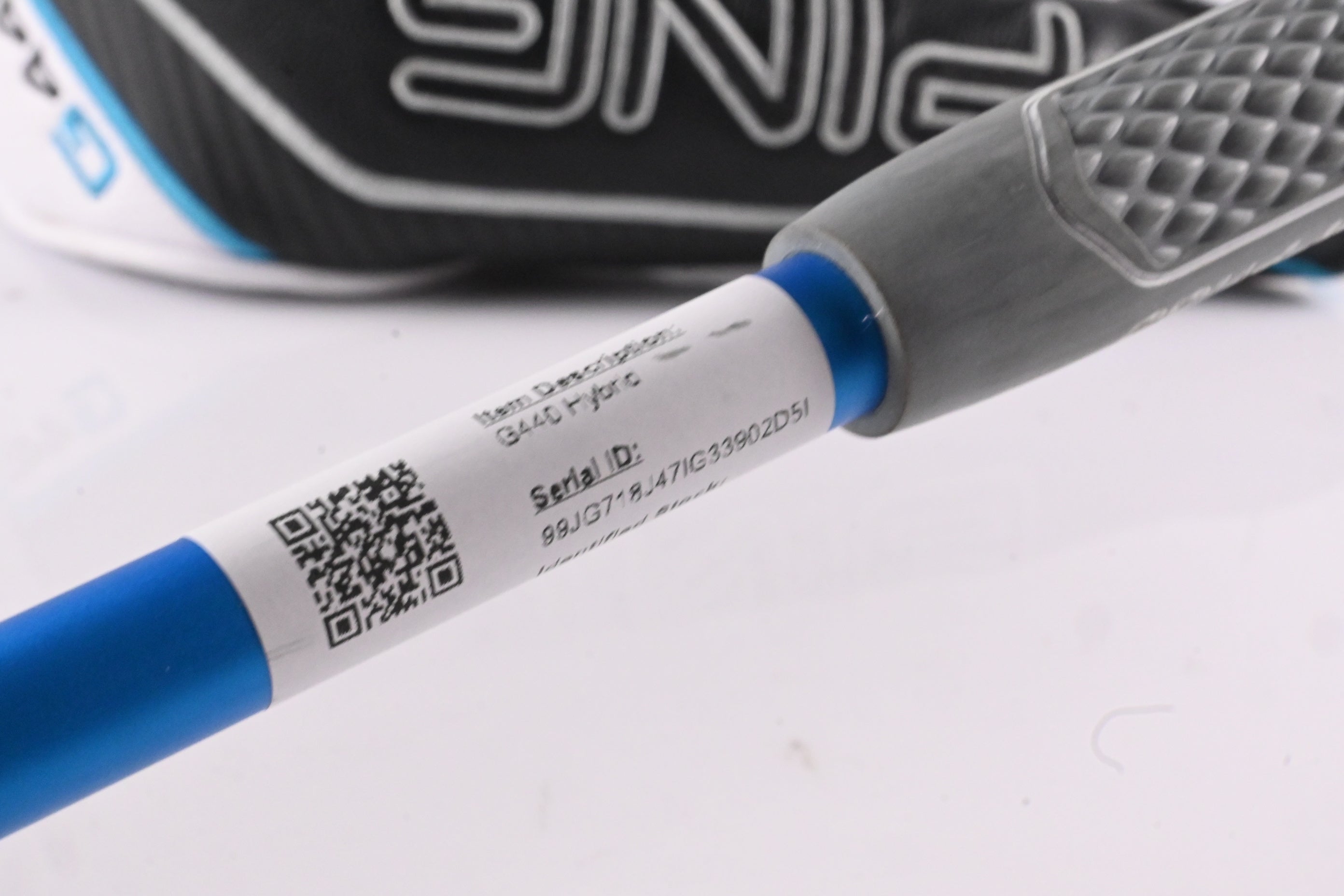 Ping G440 #3 Hybrid / 20 Degree / Regular Flex Ping Alta CB Blue 70 Shaft