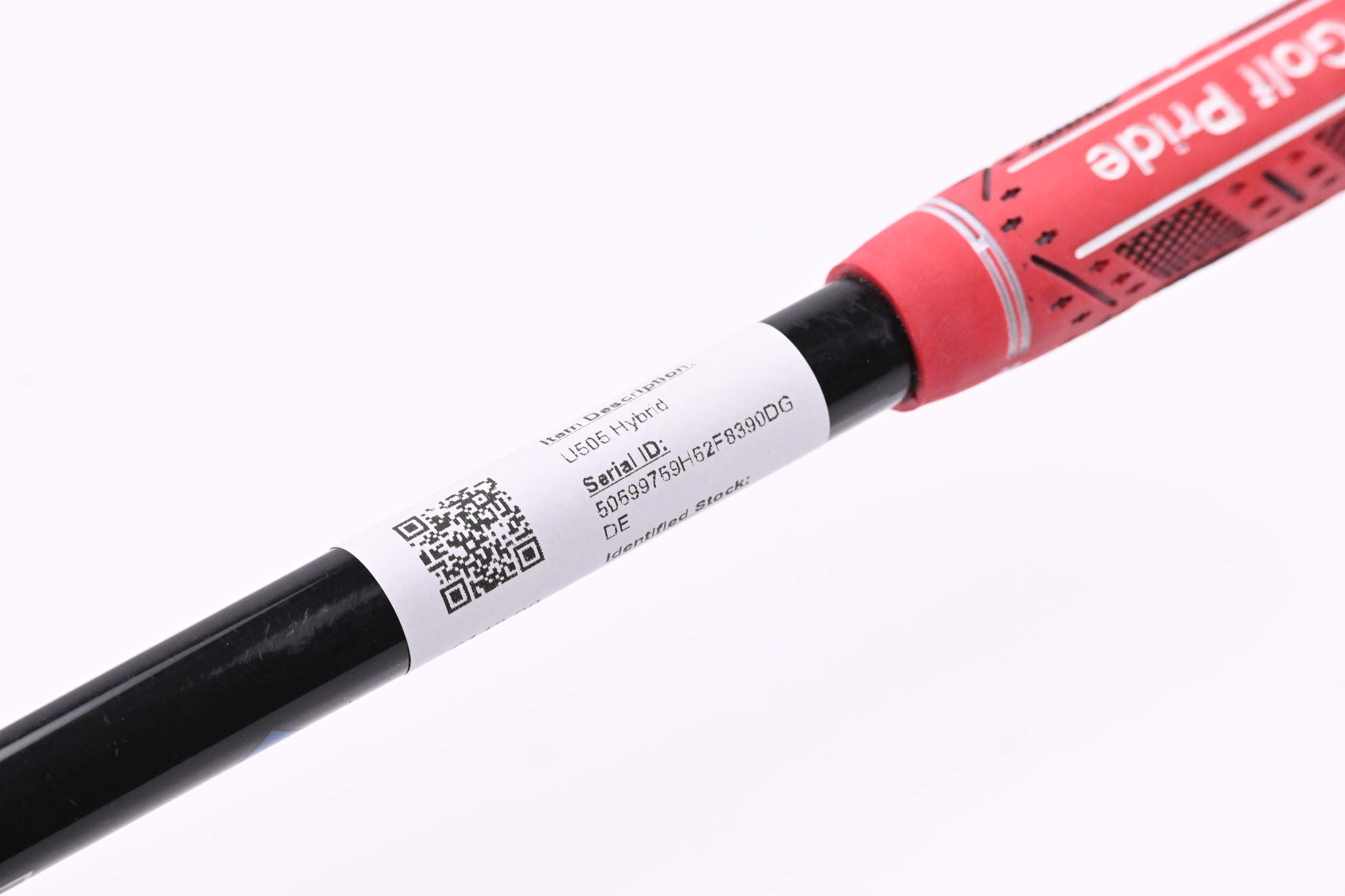 Titleist U505 #2 Iron / 18 Degree / Stiff Flex HZRDUS Smoke RDX Black 80 Shaft