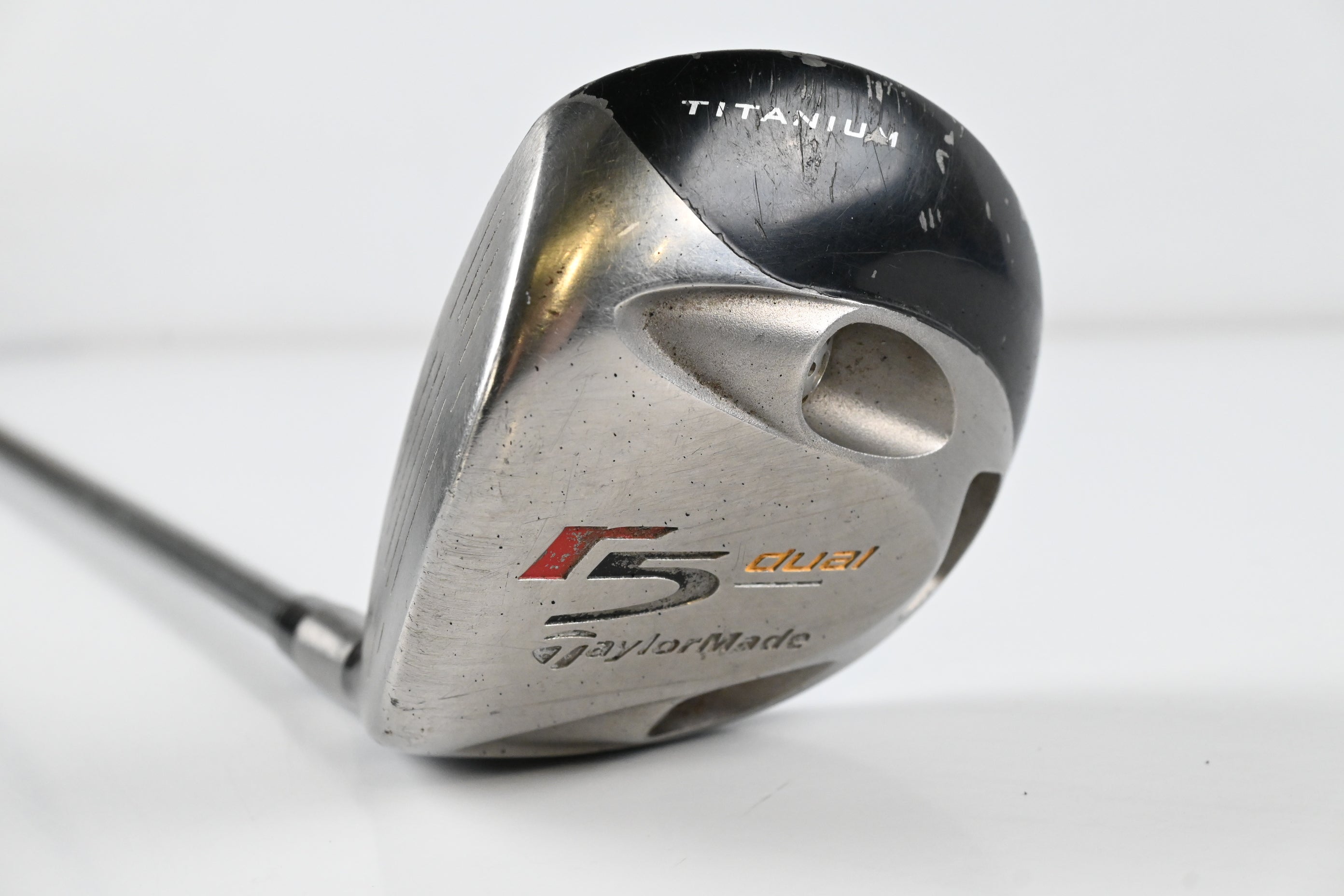 Left Hand Taylormade R5 Dual #3 Wood / 15 Degree / Stiff Flex M.A.S.2 55 Shaft