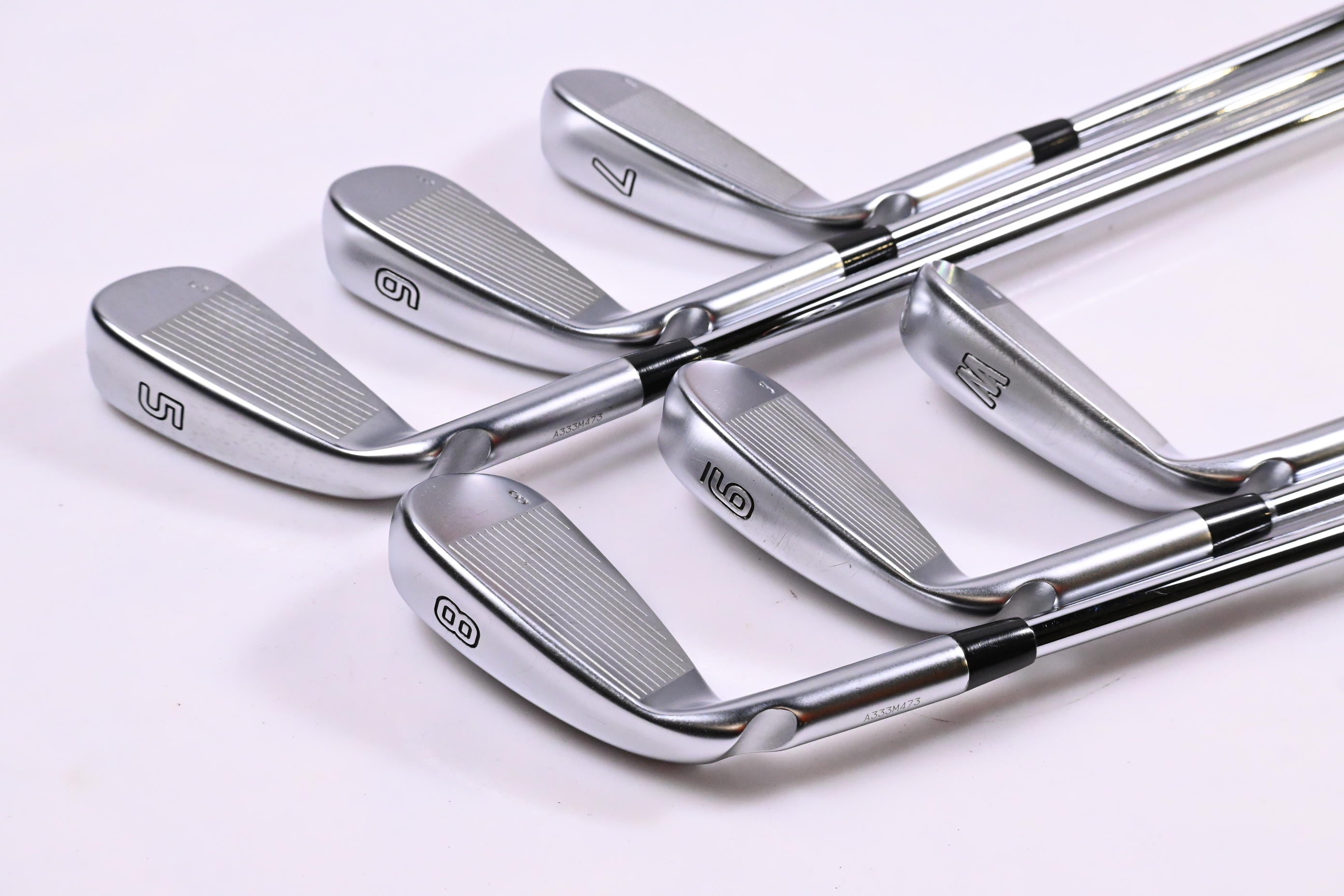 Ping G425 Irons / 5-PW / Black Dot / Regular Flex Ping AWT 2.0 Shafts