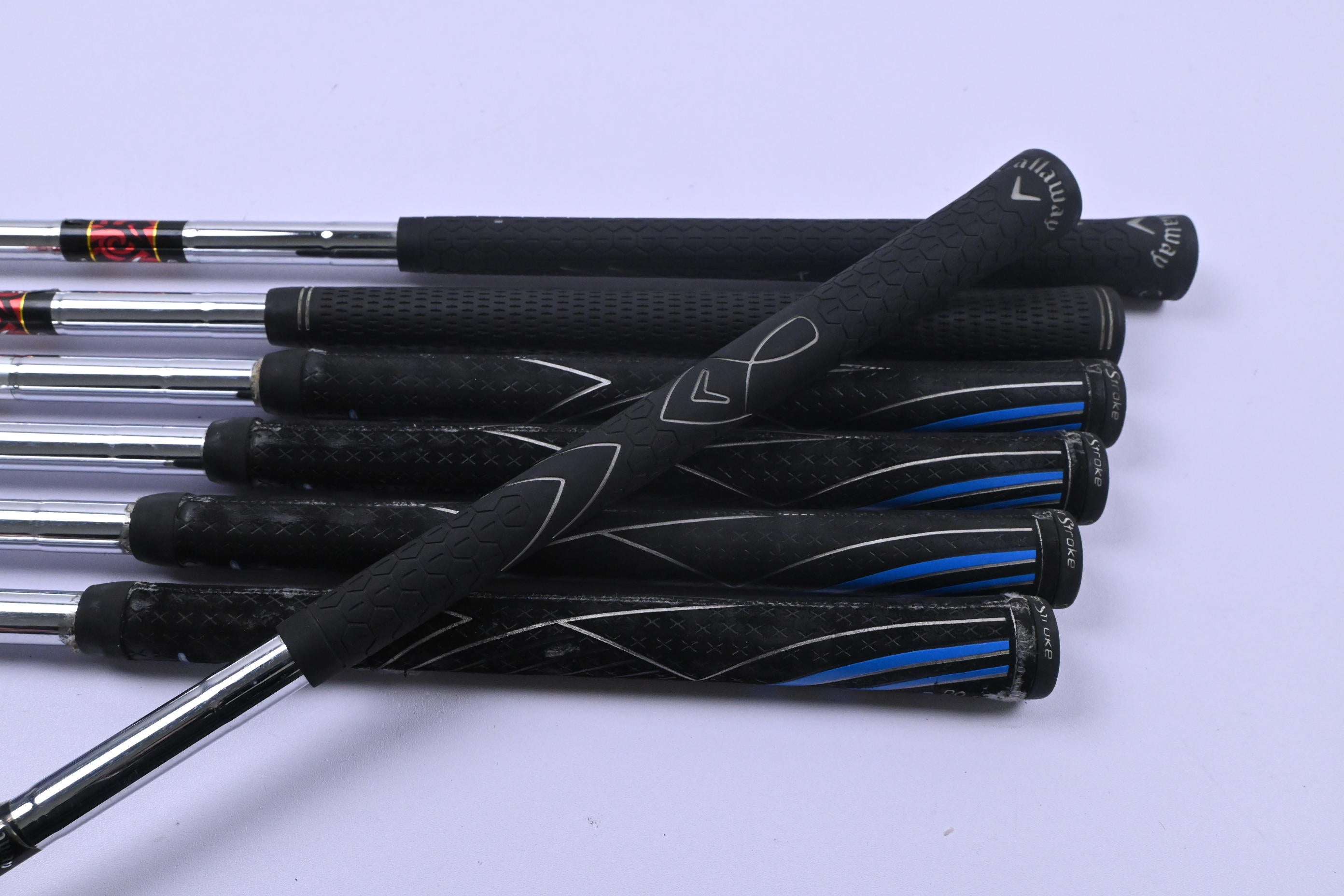 Left Hand Callaway Diablo Edge Irons / 4-PW / Uniflex Callaway Diablo Shafts