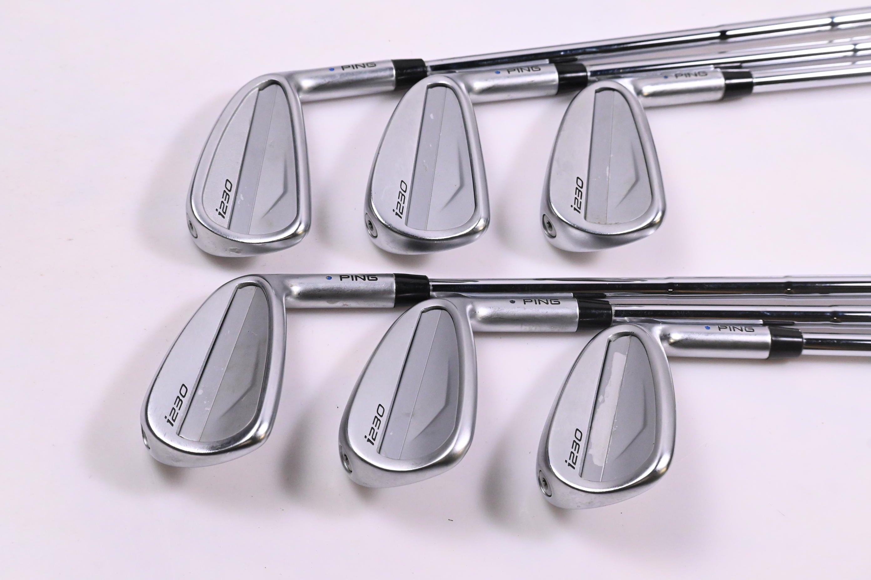 Ping i230 Irons / 5-PW / Blue Dot / X-Flex Dynamic Gold Mid 115 X100 Shafts