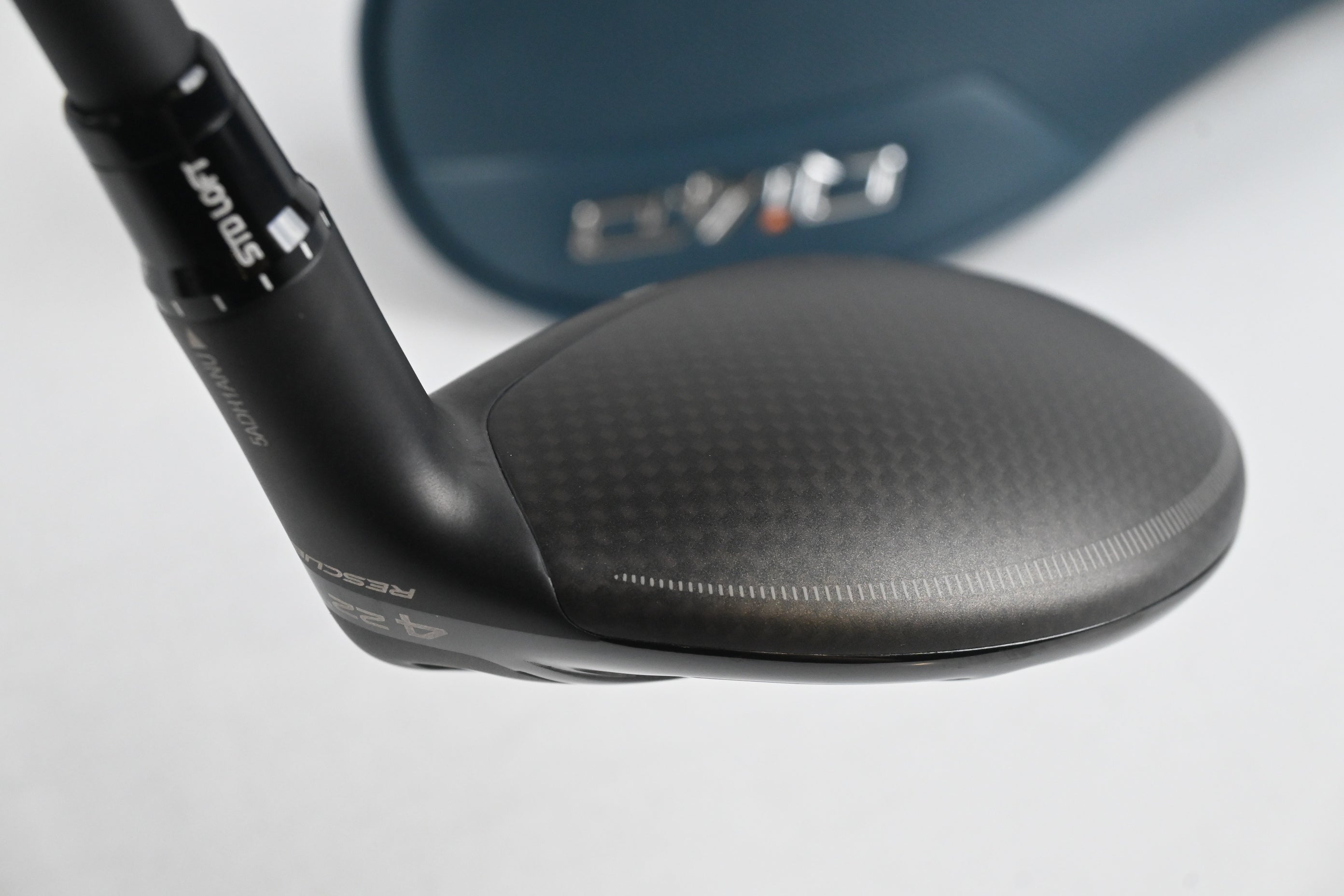 Taylormade Qi4D #4 Hybrid / 22 Degree / Stiff Flex KBS Reax 75 Shaft
