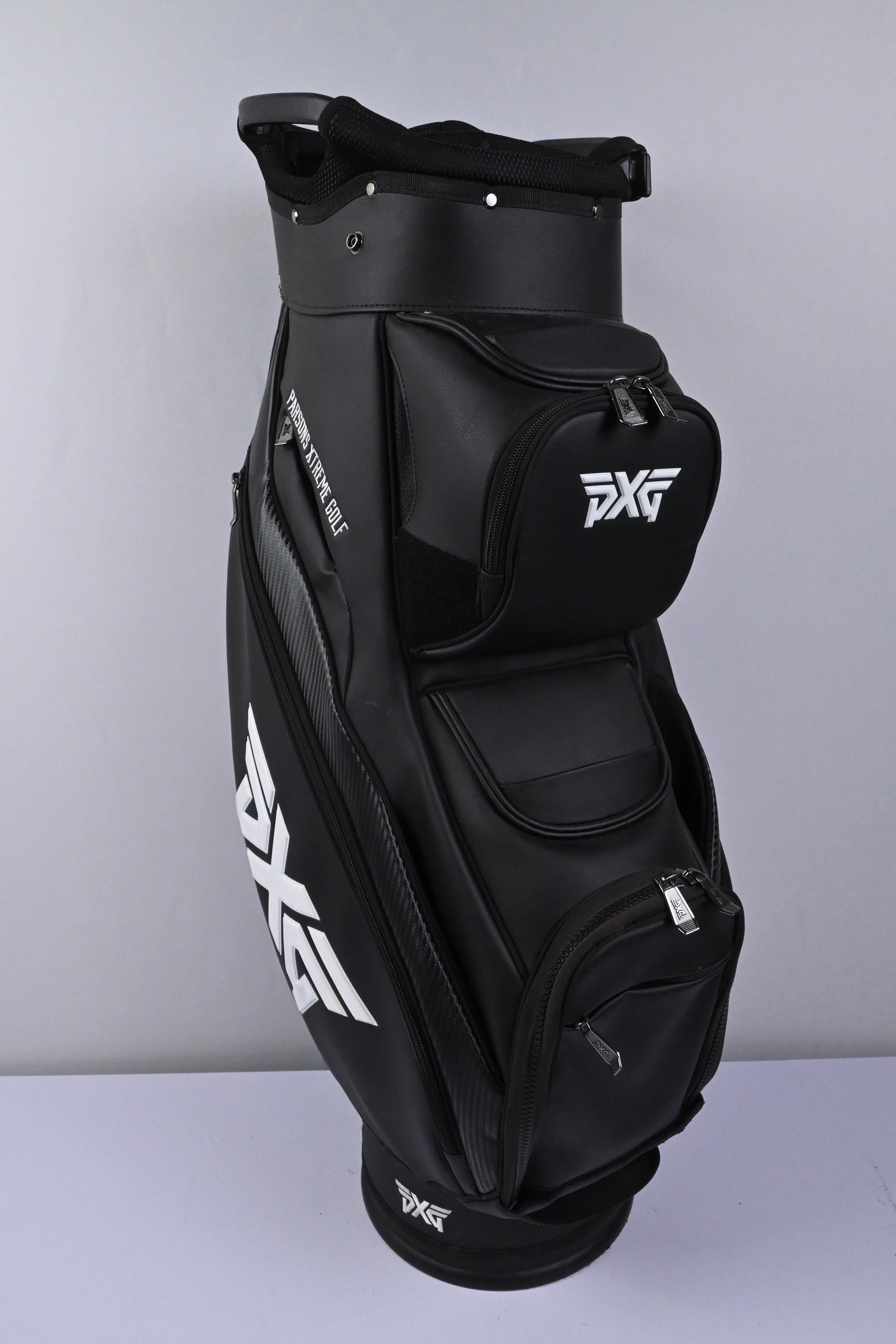 PXG Cart Bag / 6-Way Divider / Black & White