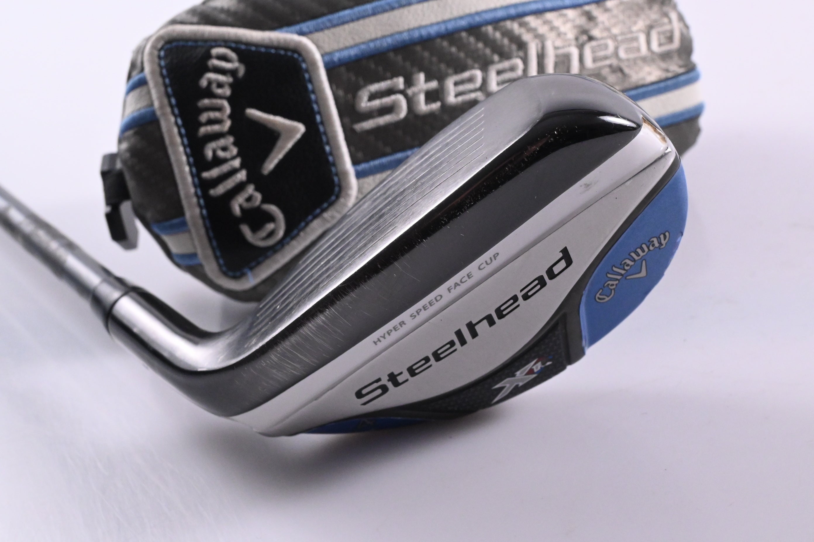 Left Hand Callaway Steelhead XR #4 Hybrid / 22 Degree / Ladies Flex Project X 47