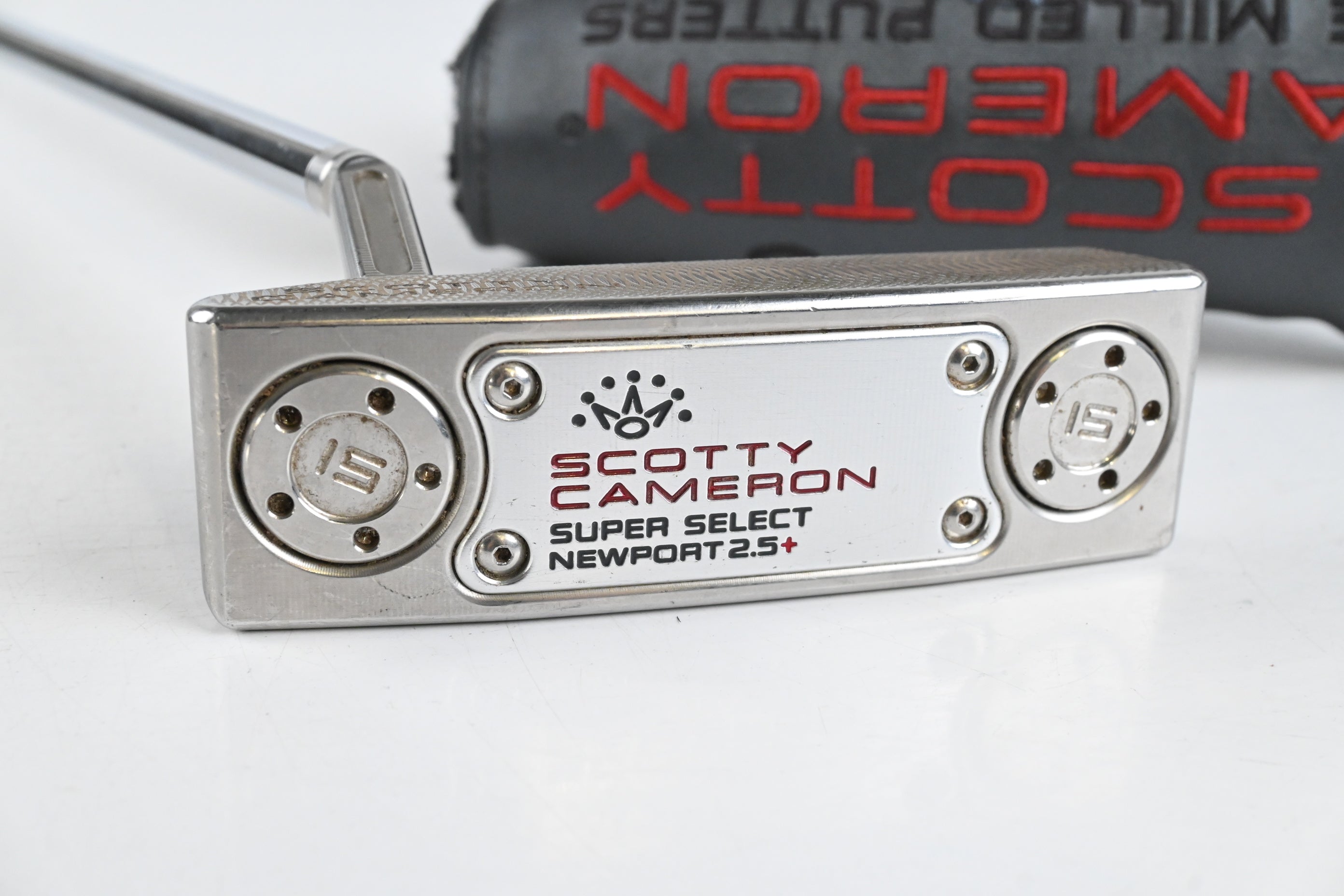 Left Hand Scotty Cameron Super Select Newport 2.5+ Putter / 35 Inch