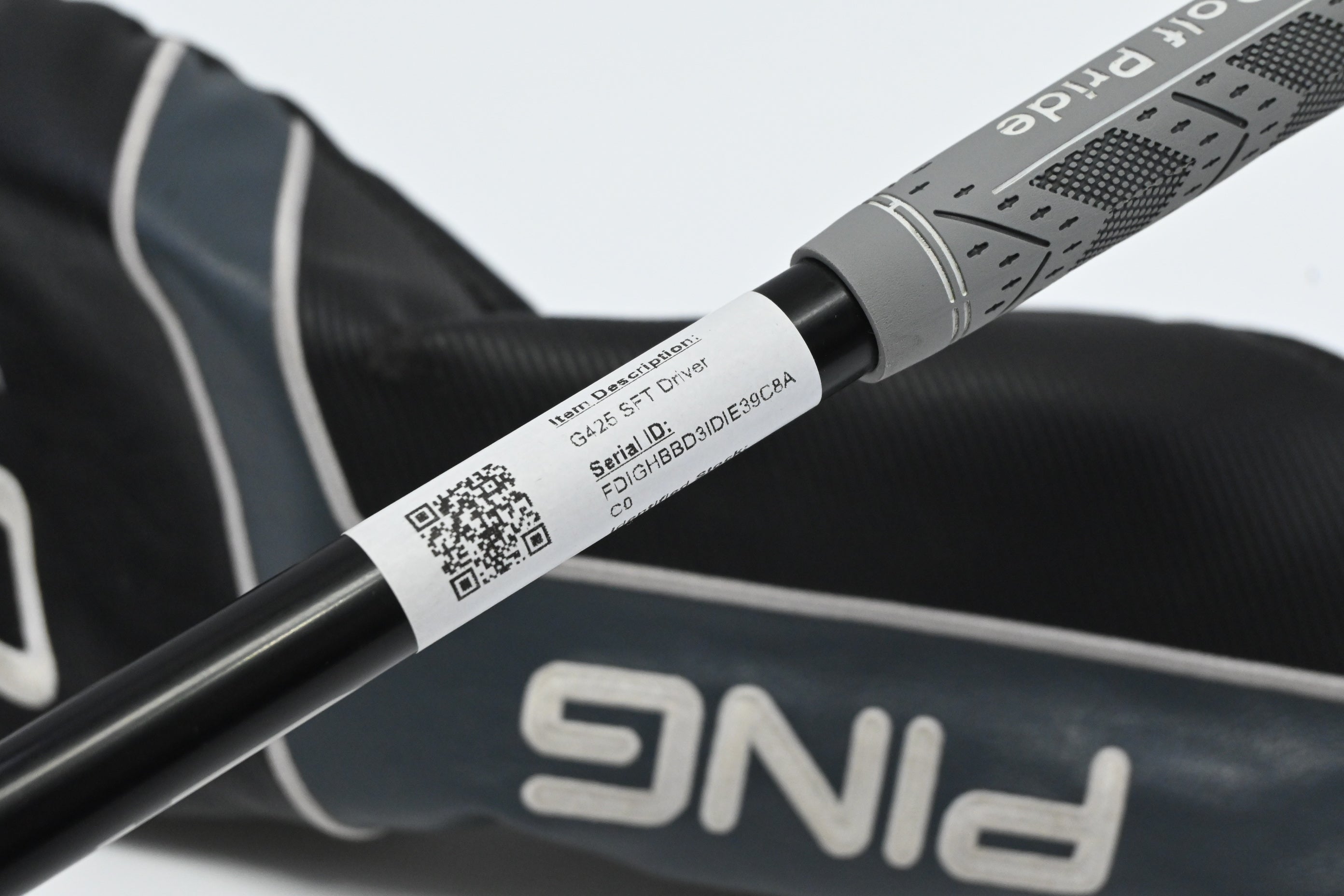 Ping G425 SFT Driver/ 10.5 Degree / Stiff Flex Ping Alta CB Slate 55 Shaft
