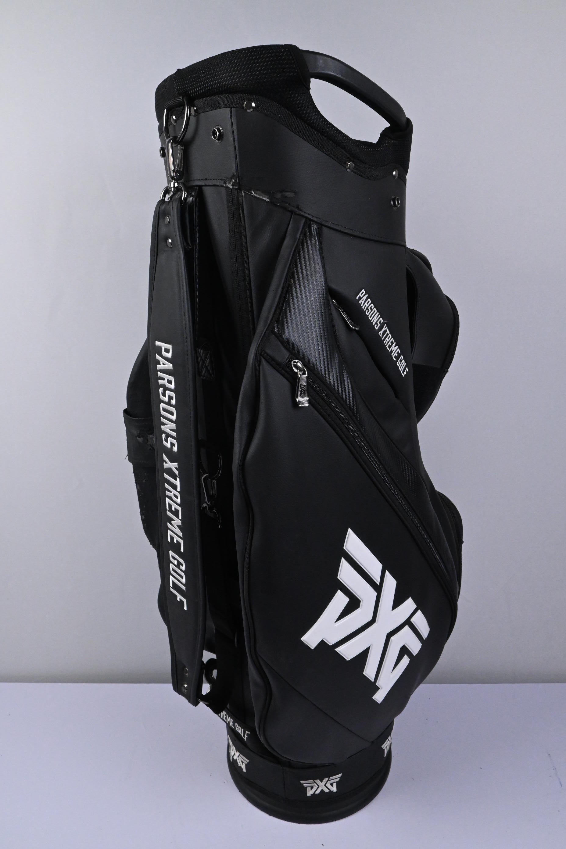 PXG Cart Bag / 6-Way Divider / Black & White