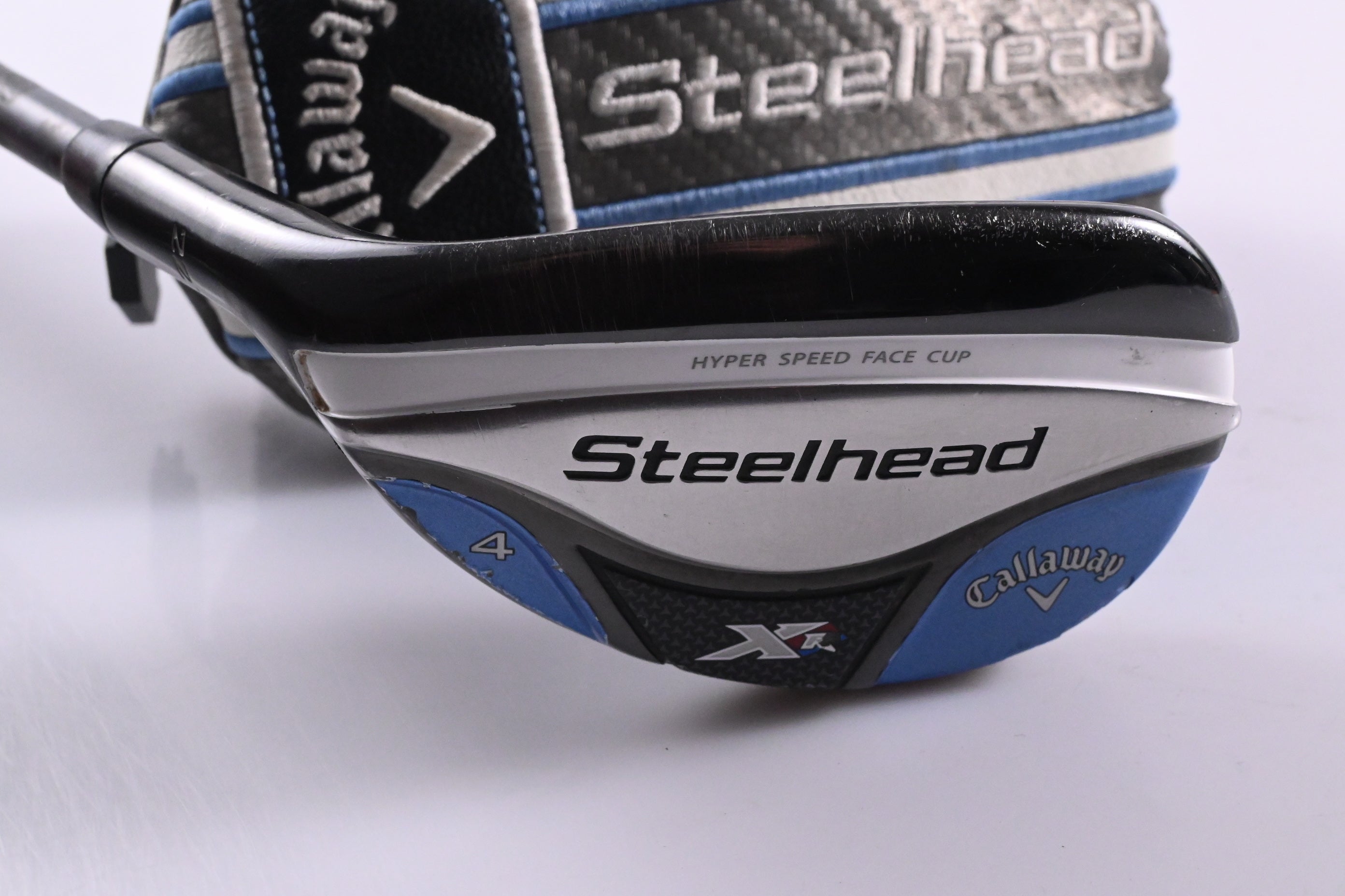 Left Hand Callaway Steelhead XR #4 Hybrid / 22 Degree / Ladies Flex Project X 47