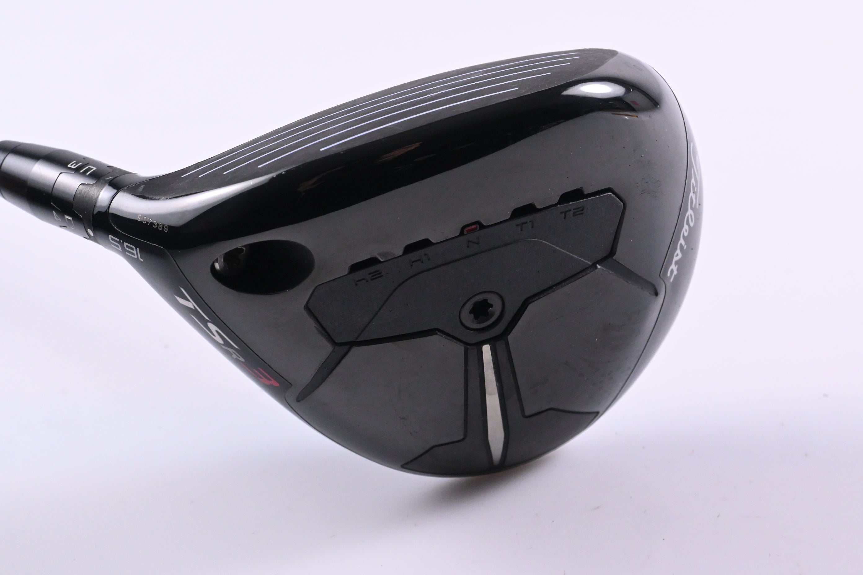 Left Hand Titleist TSR3 #3 Wood / 16.5 Degree / Regular Flex Kuro Kage 55