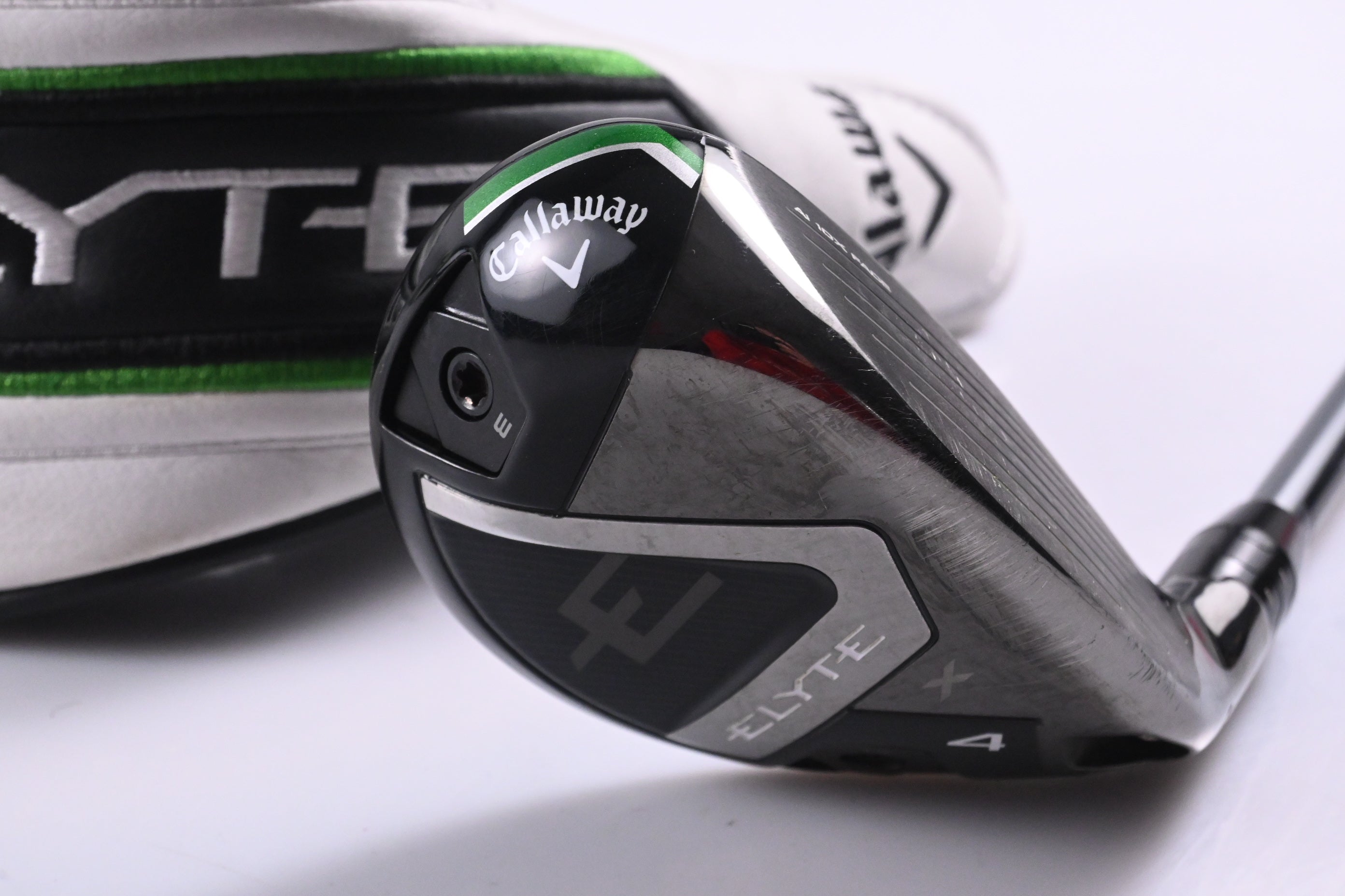 Callaway Elyte X #4 Hybrid / 21 Degree / Stiff Flex Denali Charcoal 70 Shaft