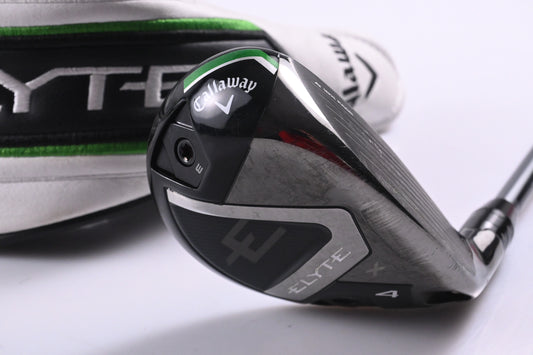 Callaway Elyte X #4 Hybrid / 21 Degree / Stiff Flex Denali Charcoal 70 Shaft
