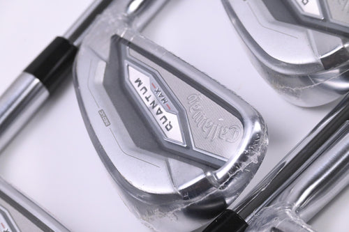Callaway Quantum Max Irons / 5-PW / Regular Flex KBS MAX 90 Shafts