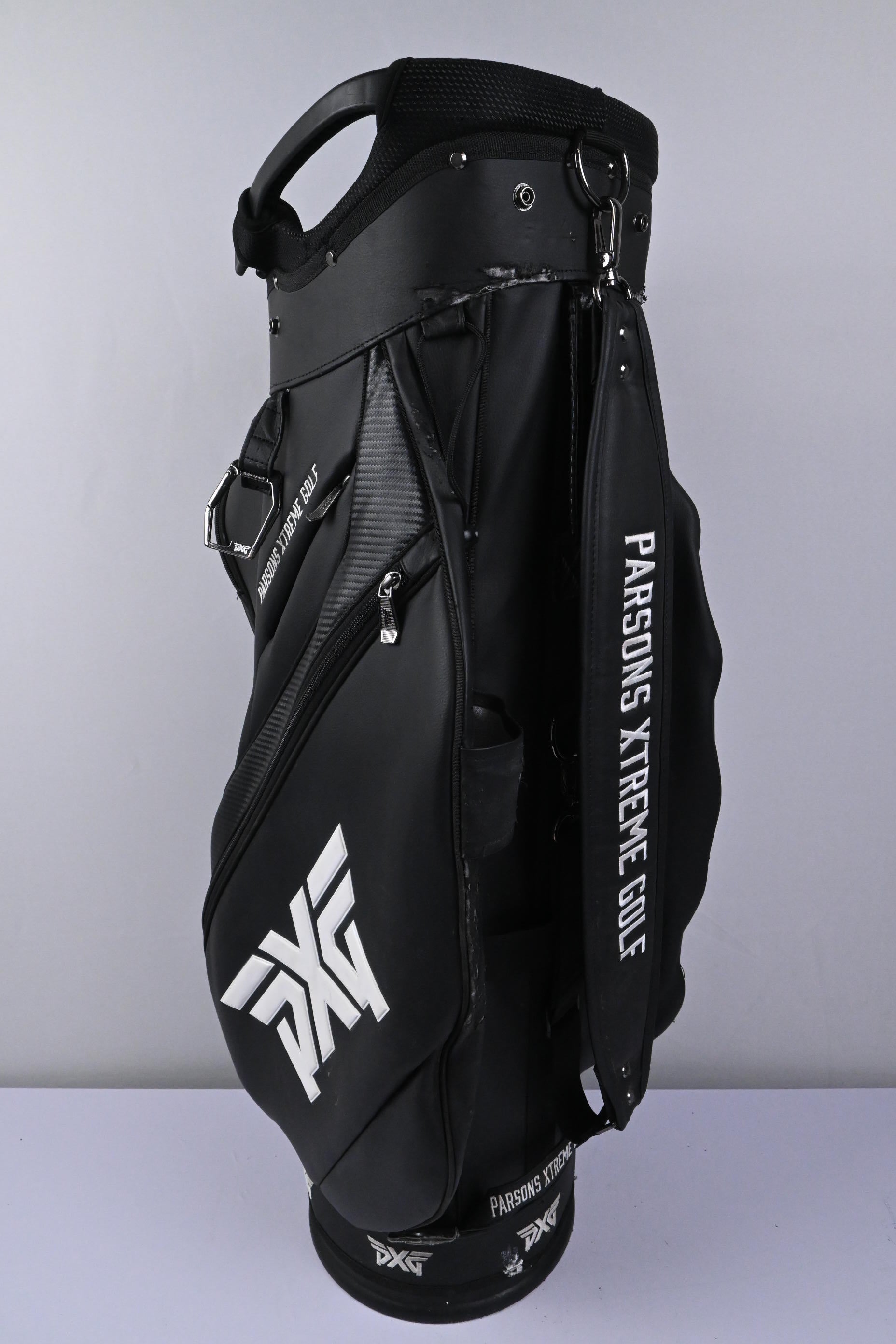 PXG Cart Bag / 6-Way Divider / Black & White
