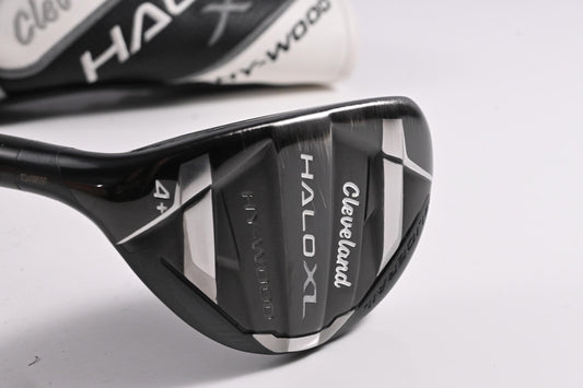 Left Hand Cleveland Halo XL Hy-Wood #4 Hybrid / 20 Degree / Regular Flex Aldila Ascent 40 Shaft
