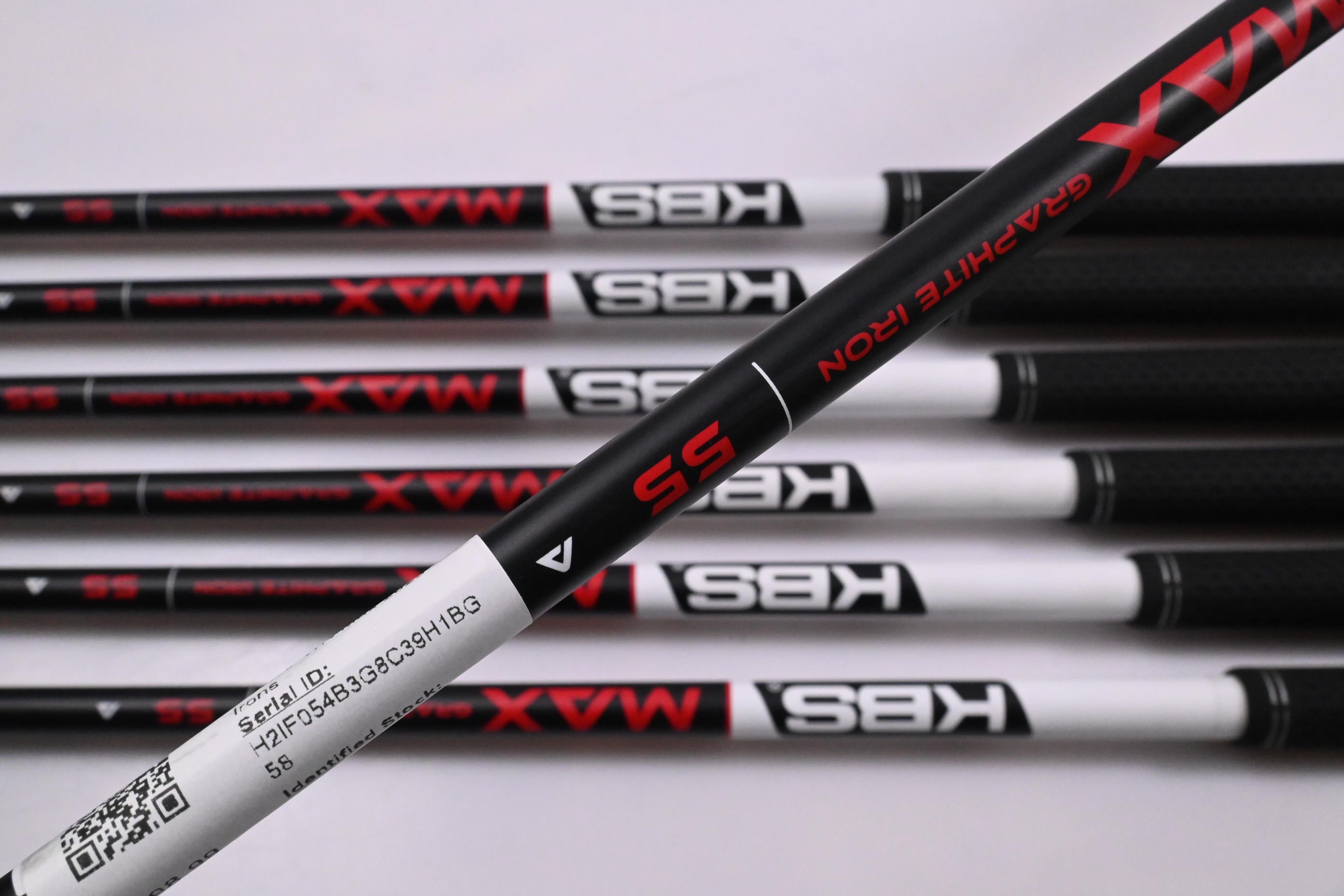 Wilson DYNAPWR Max 2025 Irons / 5-PW+SW / Senior Flex KBS MAX 55 Shafts