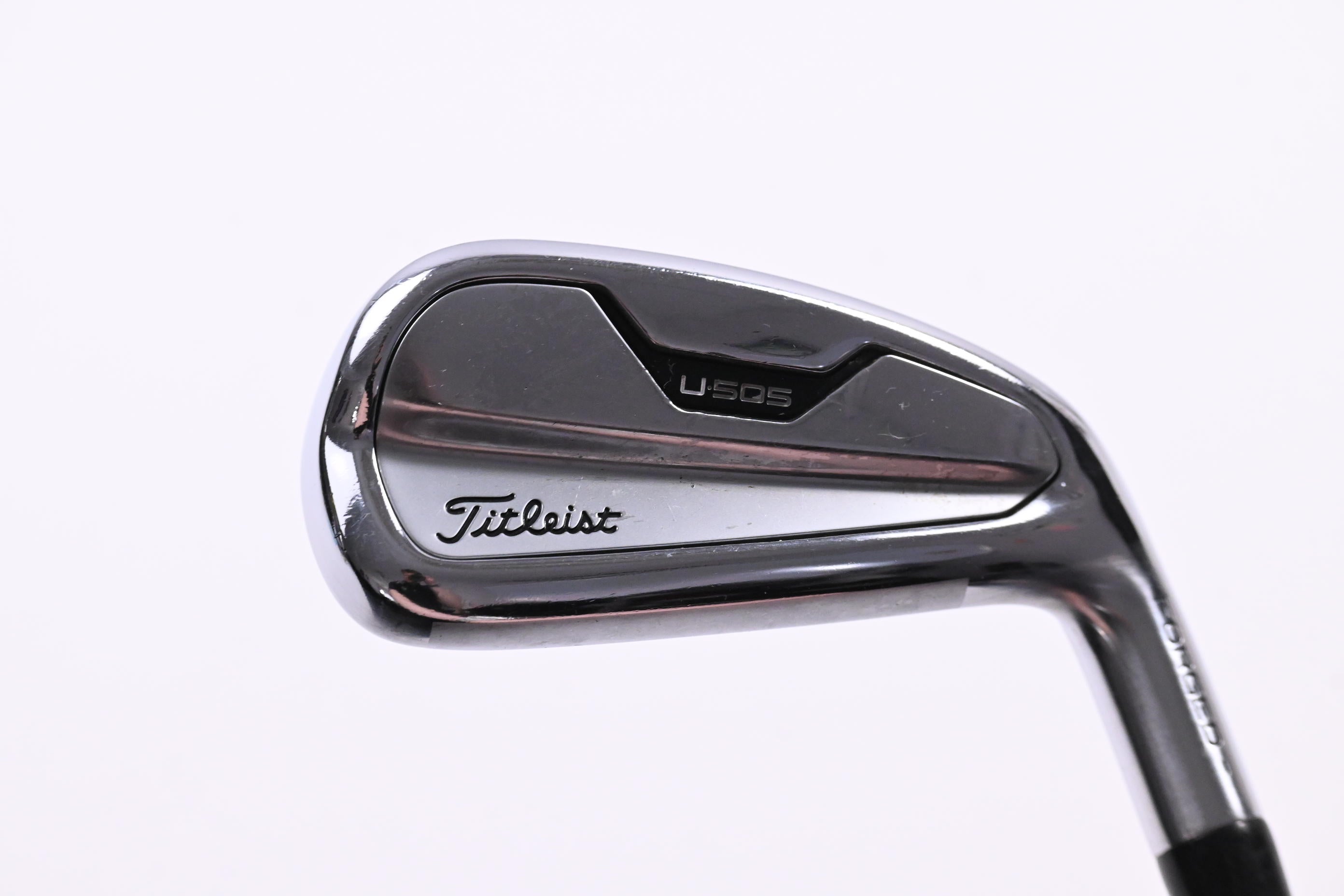 Titleist U505 #4 Iron / 22 Degree / Regular Flex HZRDUS Smoke RDX Black 80 Shaft