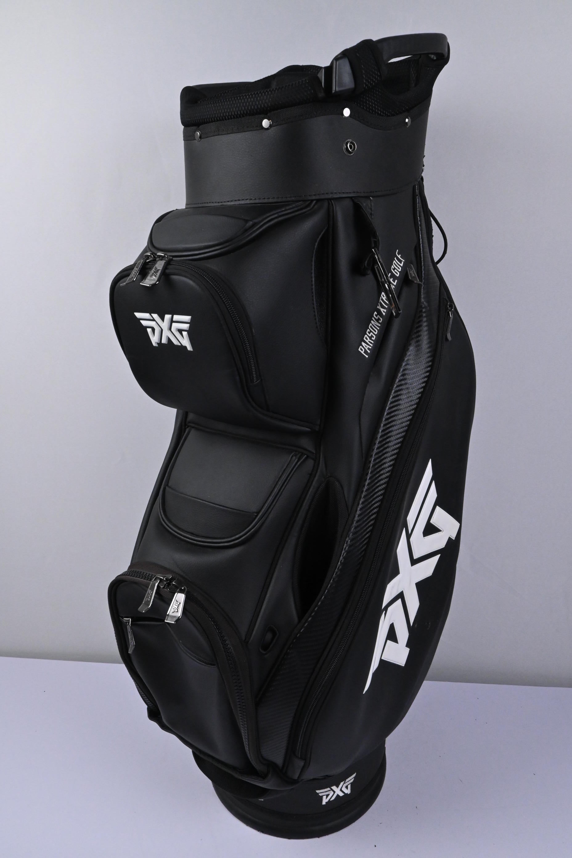 PXG Cart Bag / 6-Way Divider / Black & White