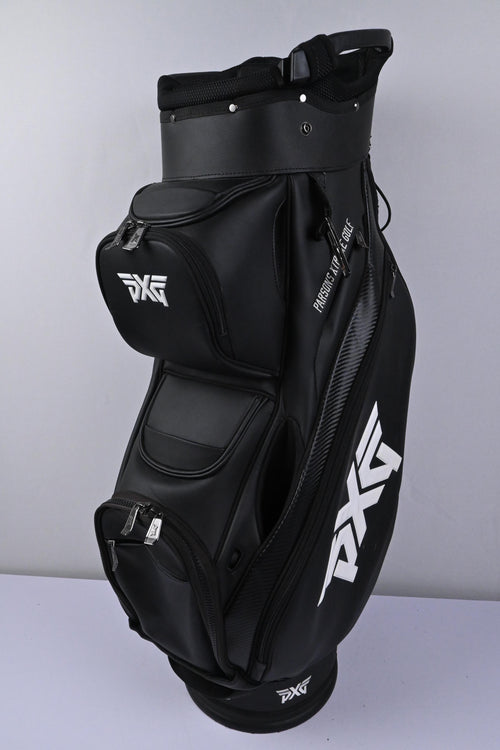 PXG Cart Bag / 6-Way Divider / Black & White