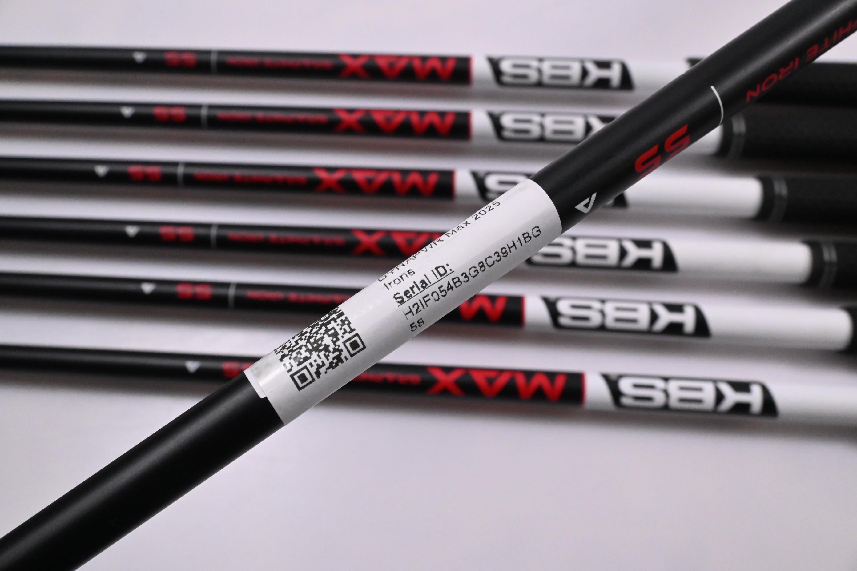 Wilson DYNAPWR Max 2025 Irons / 5-PW+SW / Senior Flex KBS MAX 55 Shafts