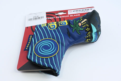 Odessey Limited Edition Dubai Retro Headcover / Blade / Navy