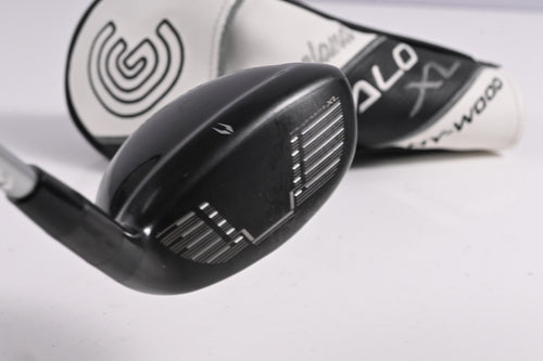 Left Hand Cleveland Halo XL Hy-Wood #4 Hybrid / 20 Degree / Regular Flex Aldila Ascent 40 Shaft