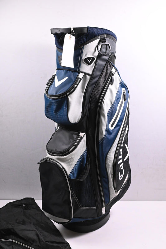 Callaway Chev Org Cart Bag / 14-Way Divider / Black, Blue, White