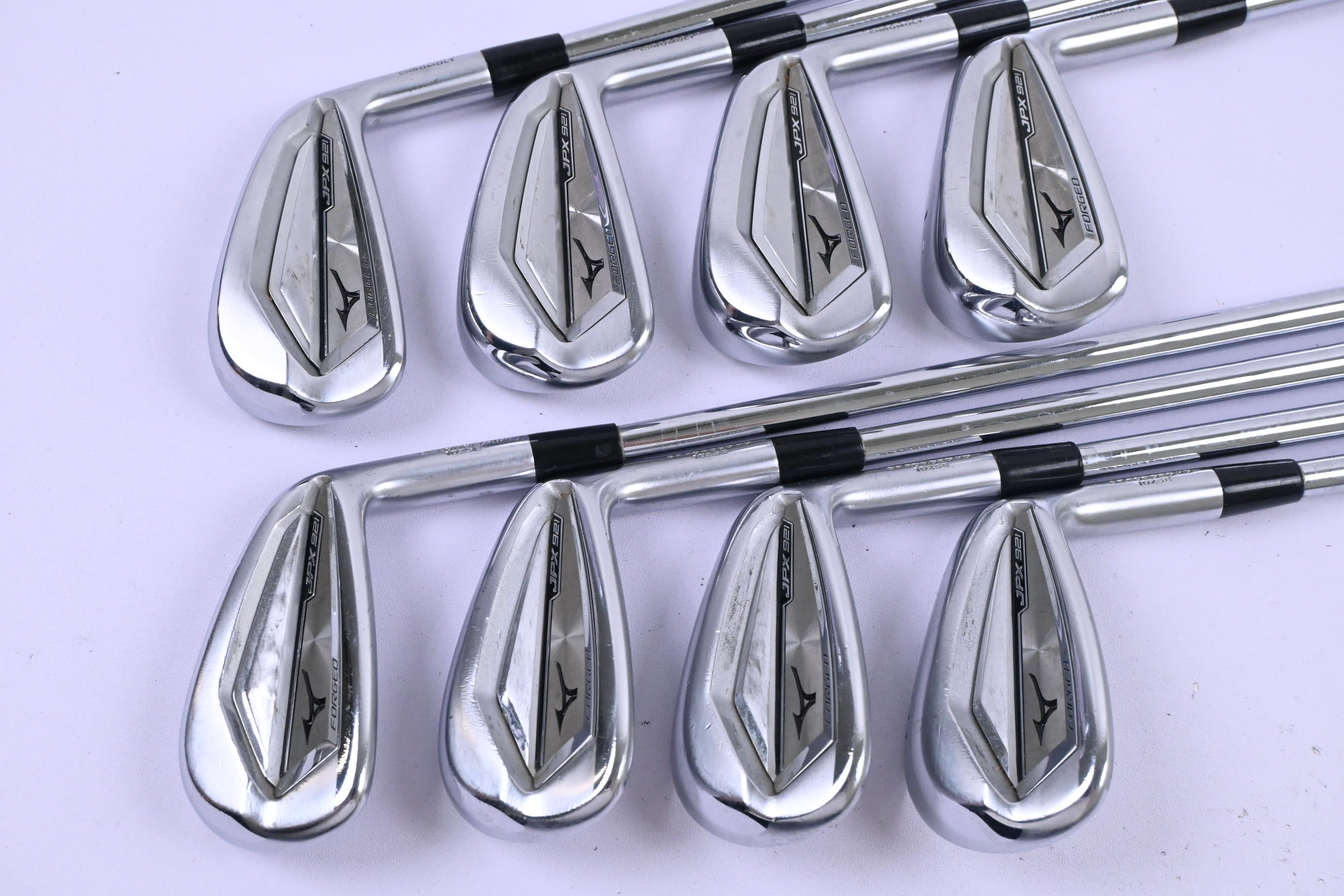 Mizuno JPX 921 Forged Irons / 4-PW+GW / Stiff Flex KBS $-Taper 120 Shafts