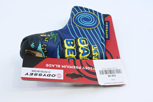 Odessey Limited Edition Dubai Retro Headcover / Blade / Navy