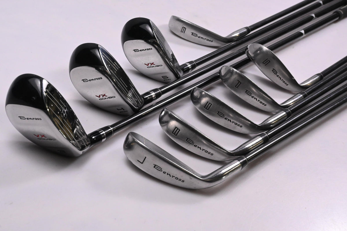 Benross VX Oversize Irons / 3-PW+SW / Regular Flex GraFalloy Pro 70 Shaft