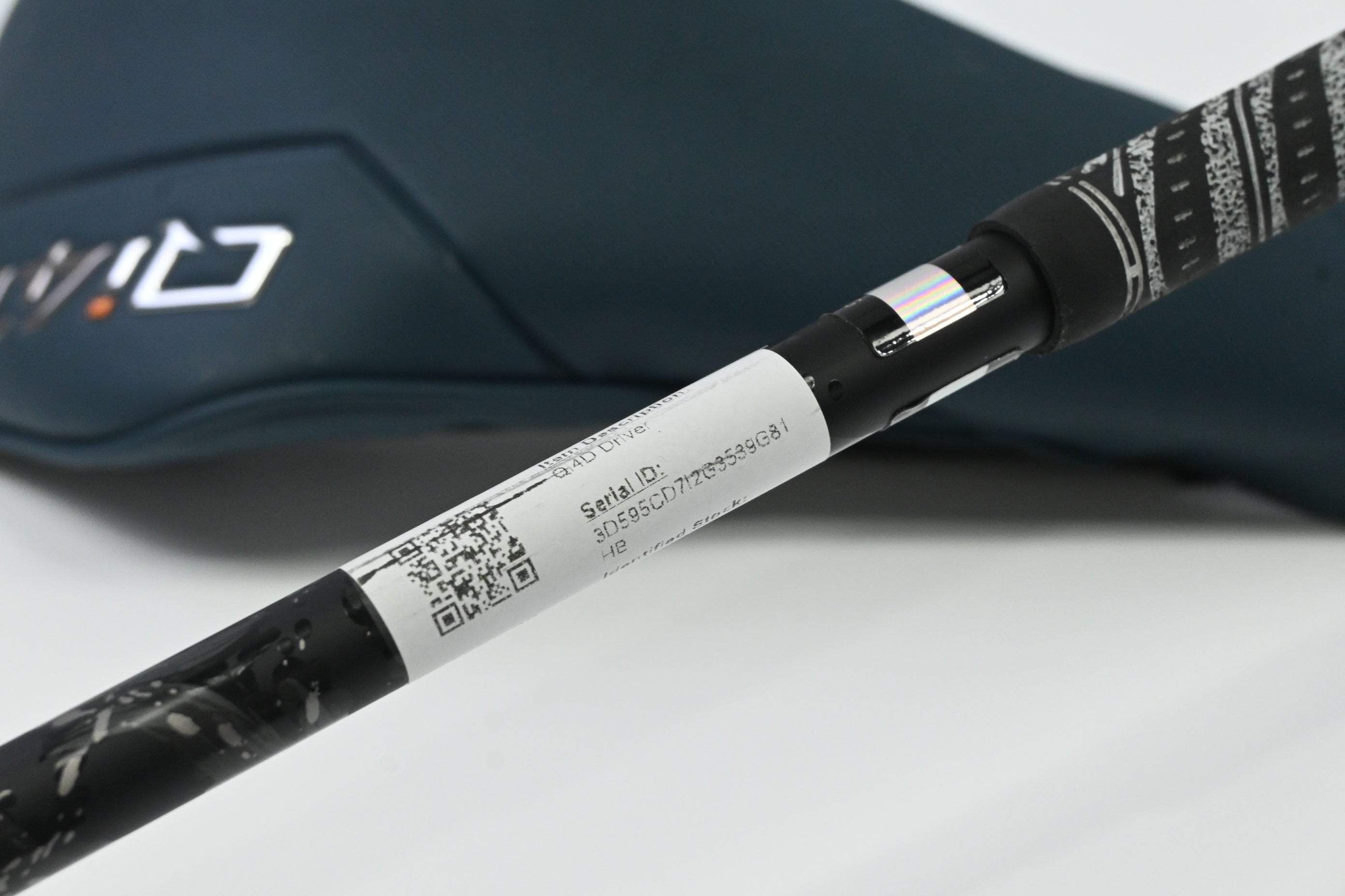 Taylormade Qi4D Driver / 9 Degree / X-Flex Kai'ii Dark Waves Blue CB 60 Shaft