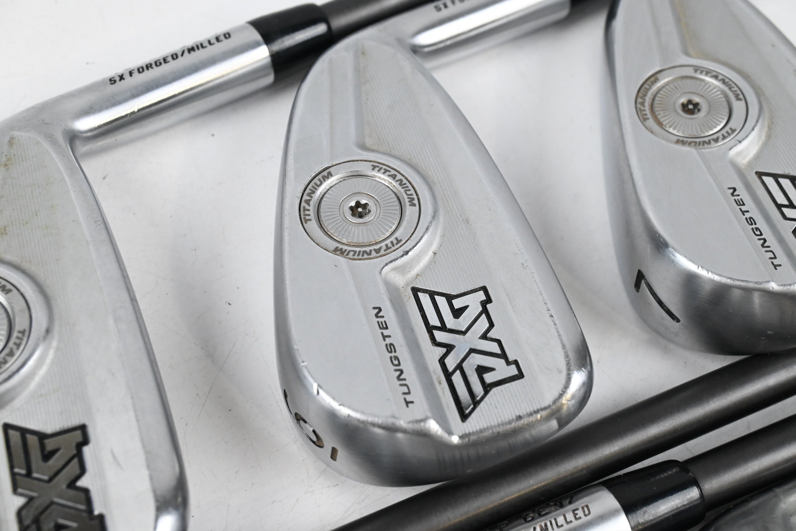 PXG 0311 P Gen7 Irons / 5-PW+GW / Stiff Flex Steelfiber i110 Shafts