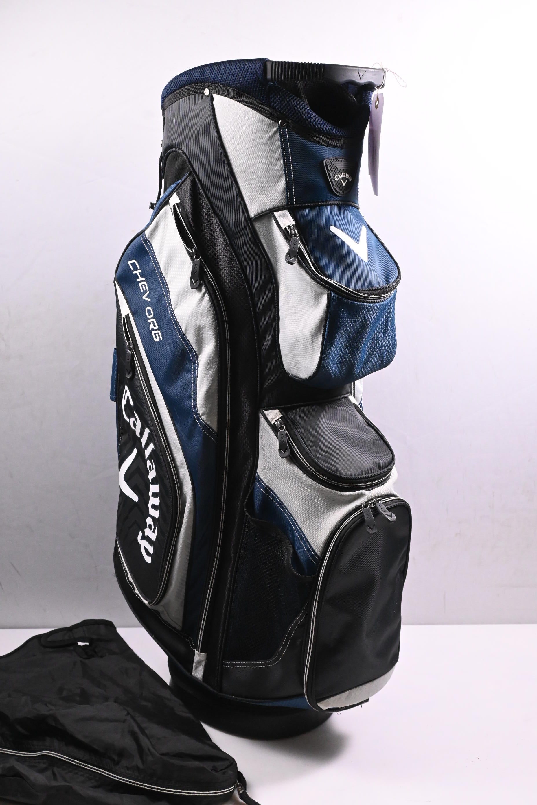 Callaway Chev Org Cart Bag / 14-Way Divider / Black, Blue, White
