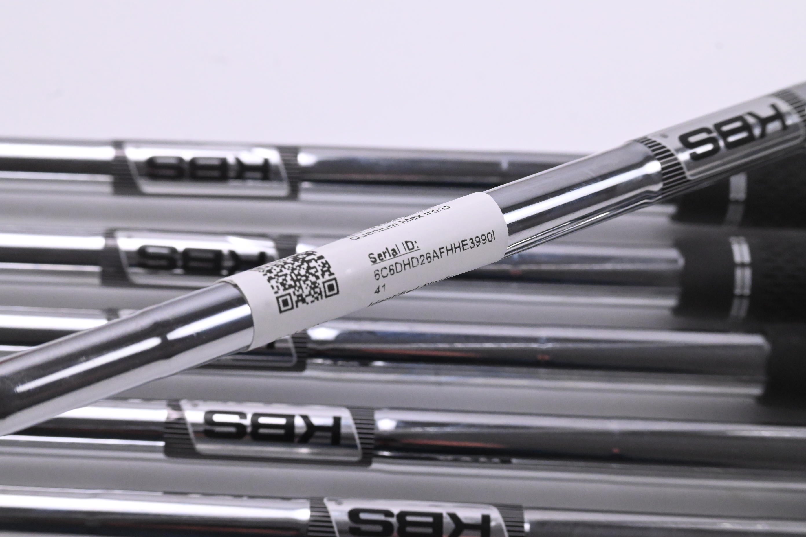 Callaway Quantum Max Irons / 5-PW / Regular Flex KBS MAX 90 Shafts