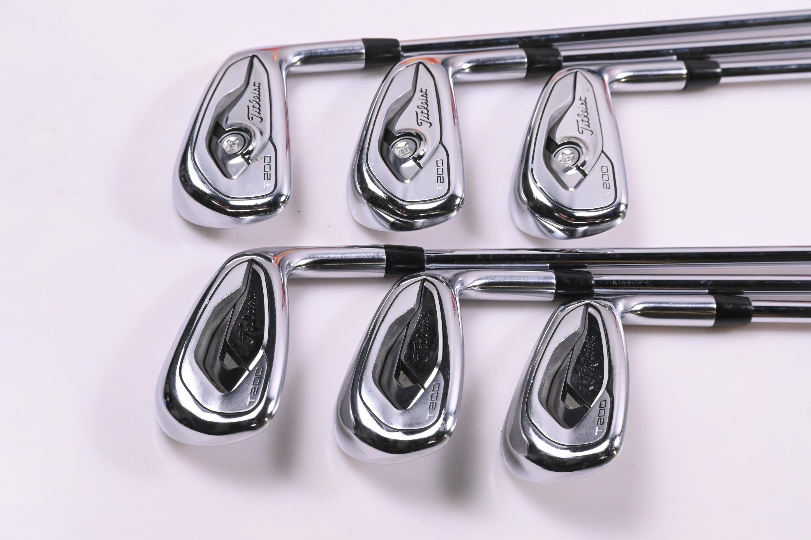 Titleist T200 2019 Irons / 5-PW / Stiff Flex AMT Black S300 Shafts