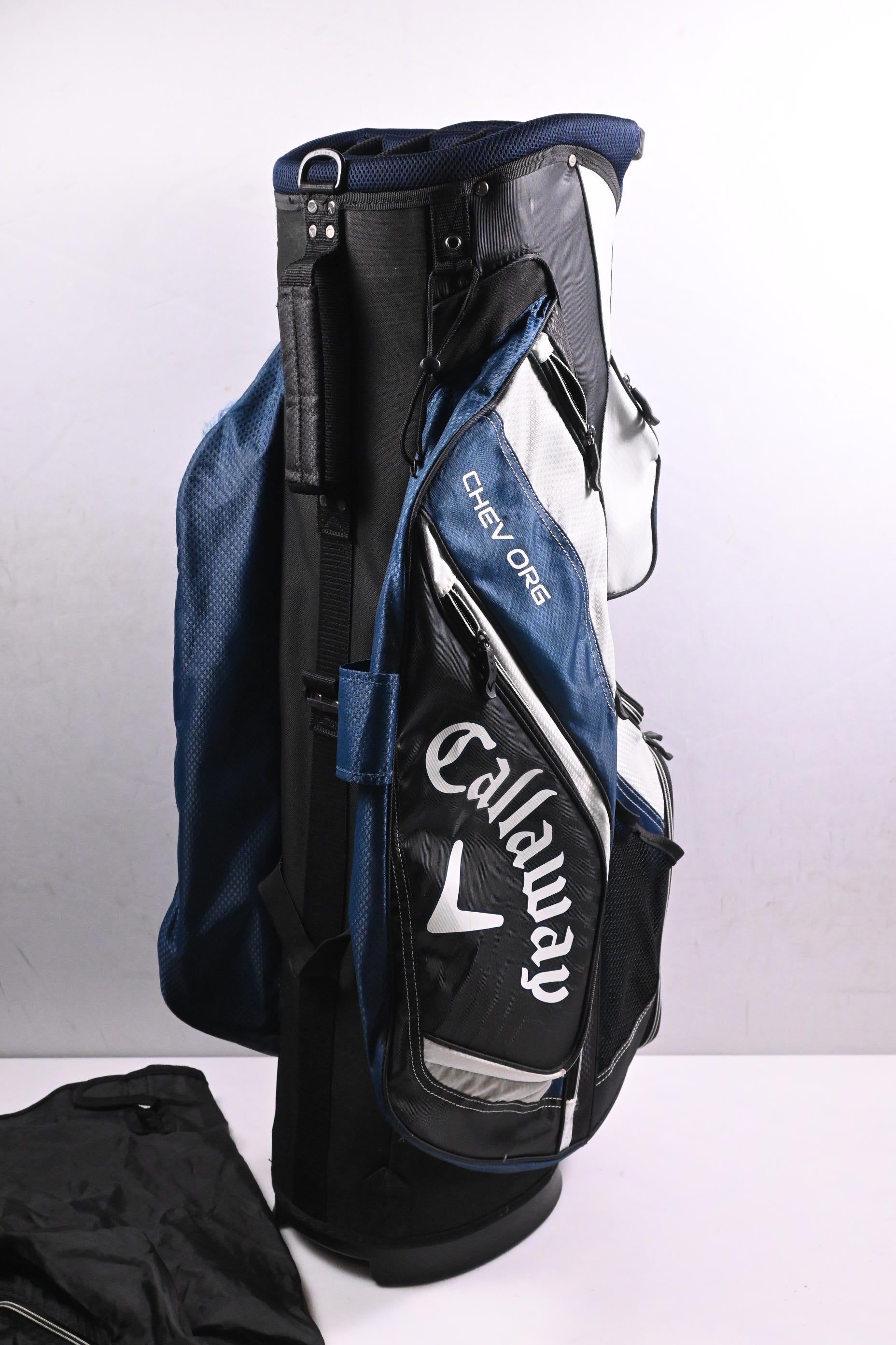 Callaway Chev Org Cart Bag / 14-Way Divider / Black, Blue, White