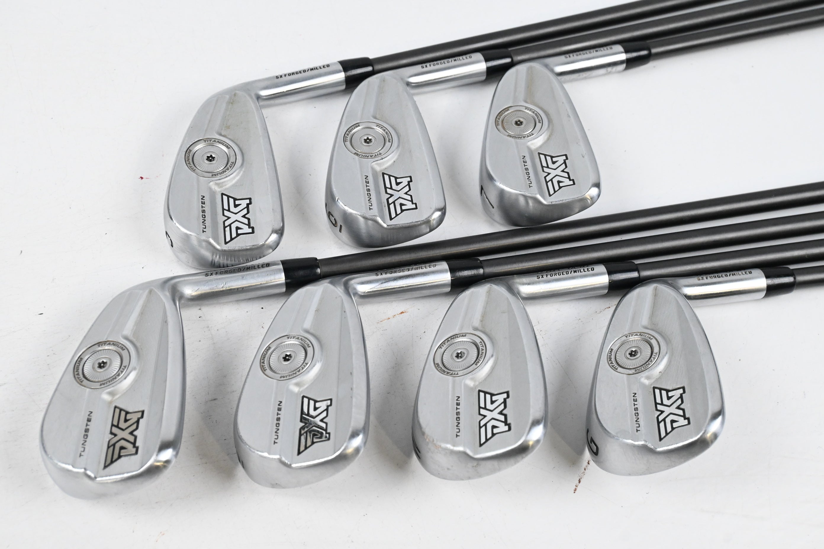 PXG 0311 P Gen7 Irons / 5-PW+GW / Stiff Flex Steelfiber i110 Shafts