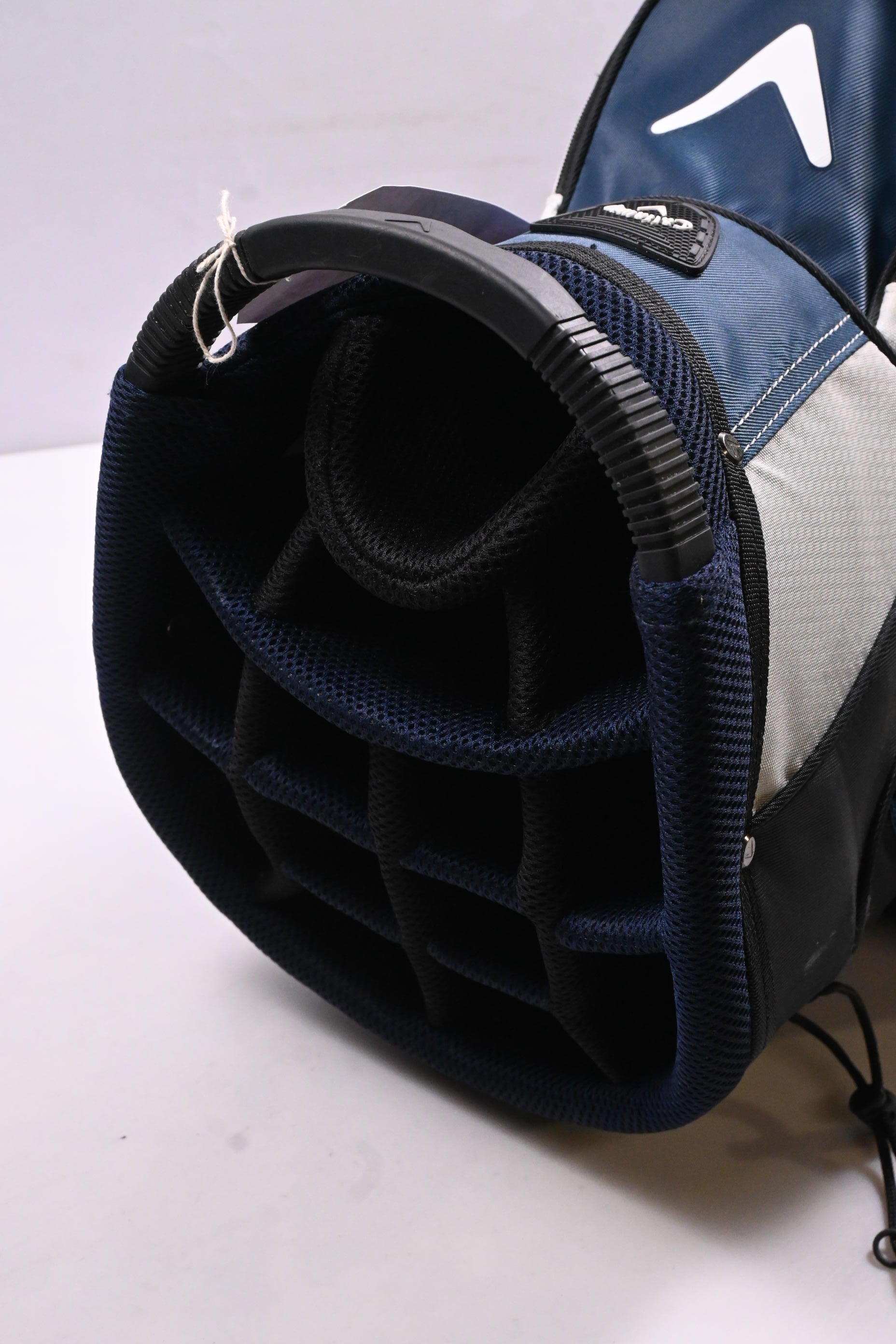 Callaway Chev Org Cart Bag / 14-Way Divider / Black, Blue, White