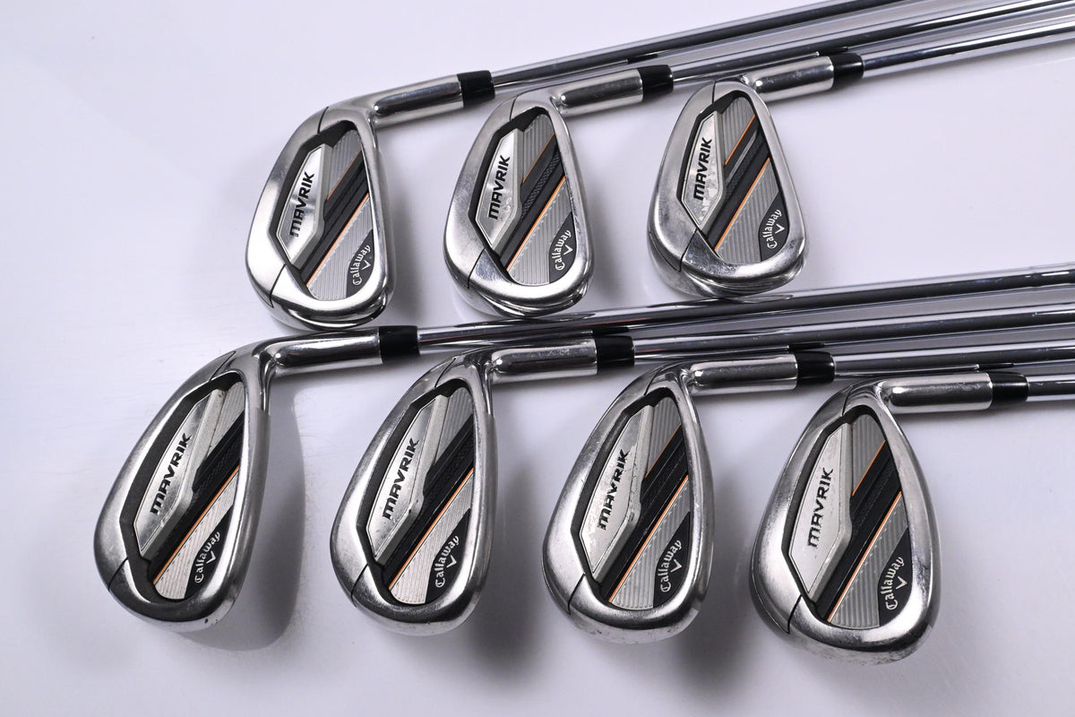 Callaway Mavrik Irons / 5-PW+GW / Regular Flex KBS MAX 90 Shaft