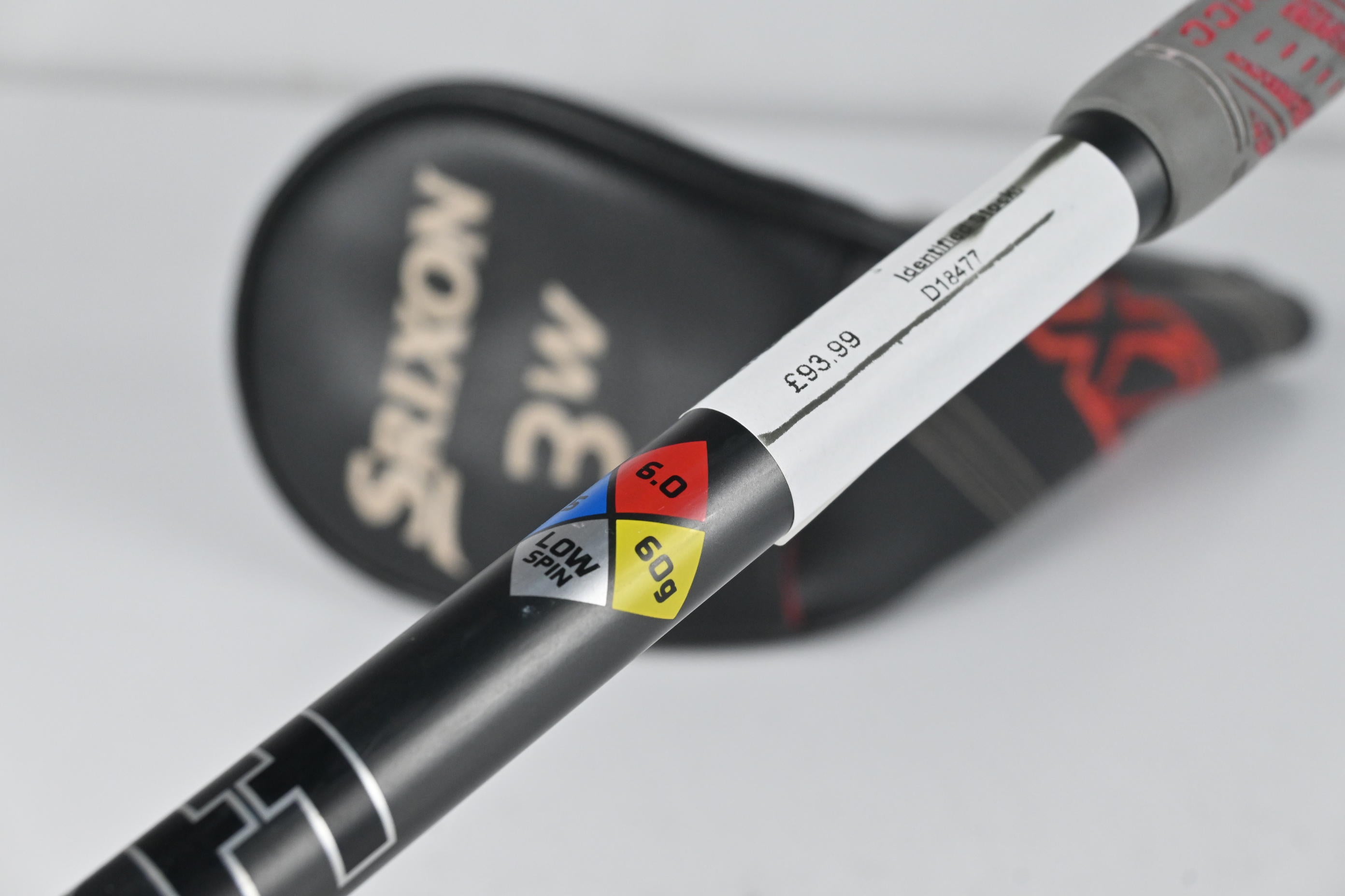 Srixon ZX #3 Wood / 15 Degree / Stiff Flex HZRDUS Smoke Black 60 Shaft