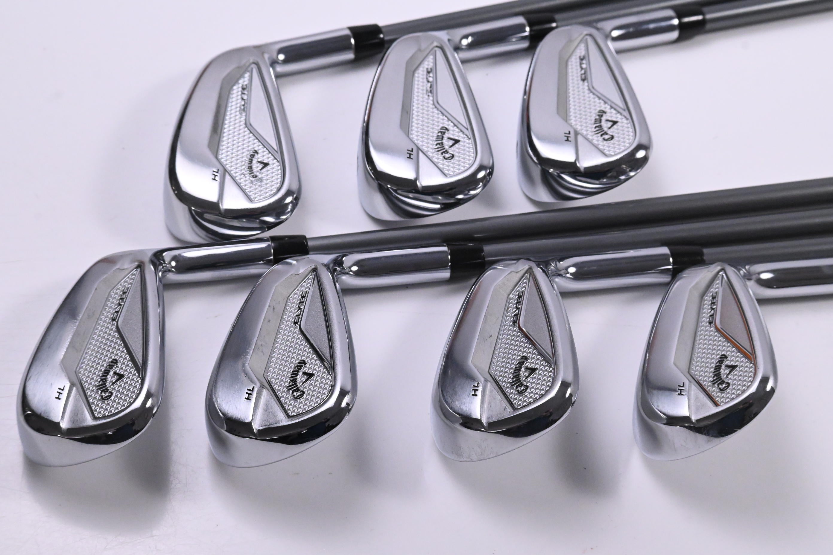 Callaway Elyte HL Irons / 5-PW+AW / Senior Flex Project X Denali Charcoal 55