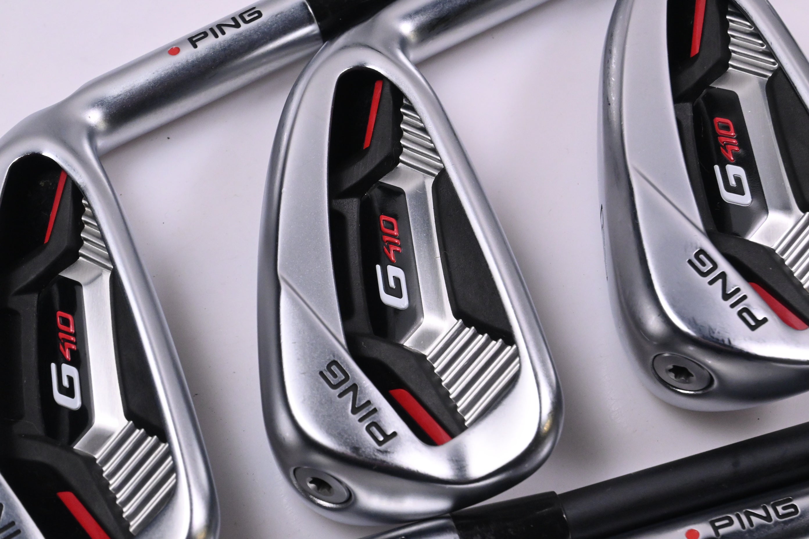 Ping G410 Irons / 5-PW / Red Dot / Senior Flex Ping Alta CB Red Shafts