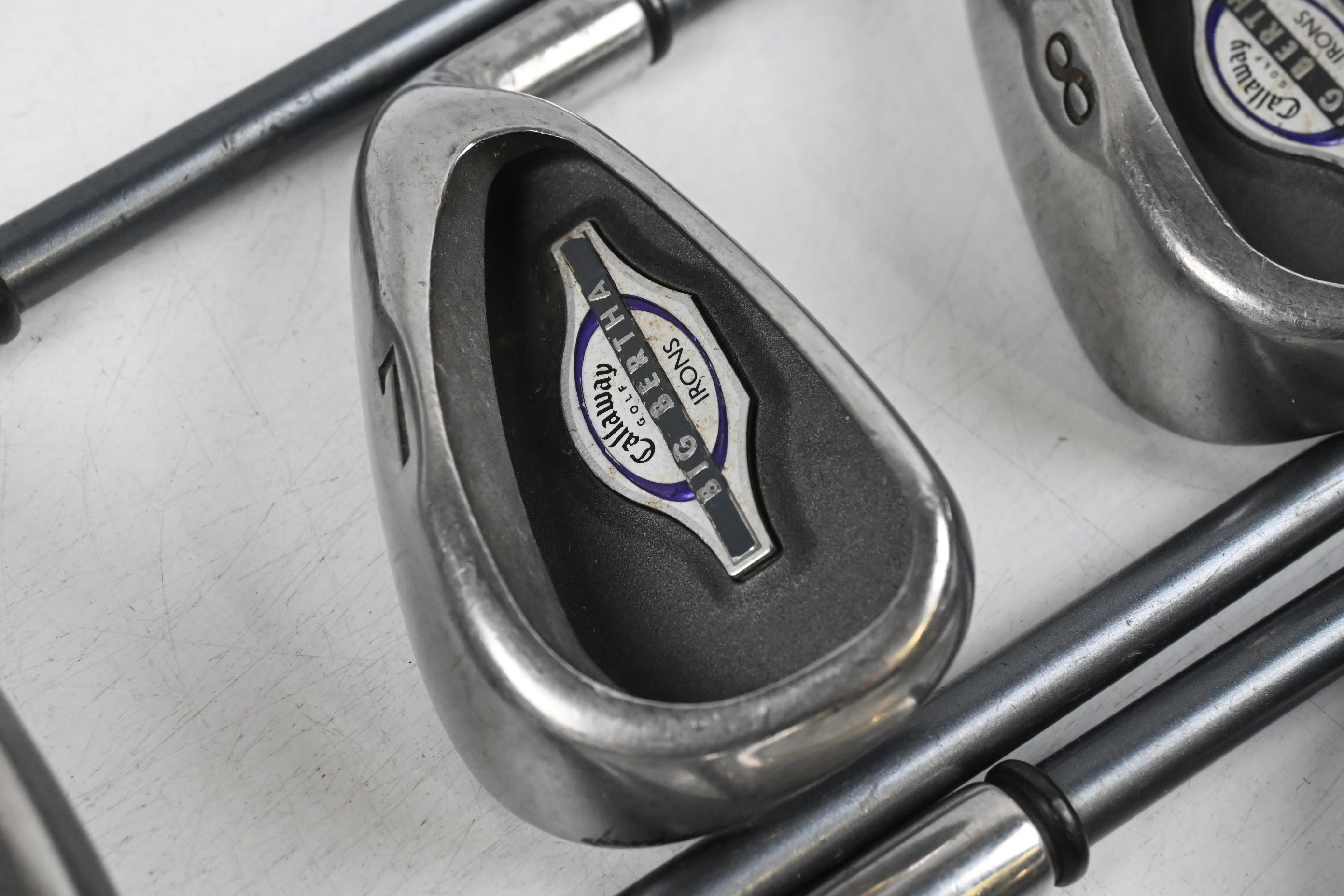 Ladies Callaway Big Bertha 2002 Irons / 6-PW+SW / Ladies Flex RCH 65 Shafts