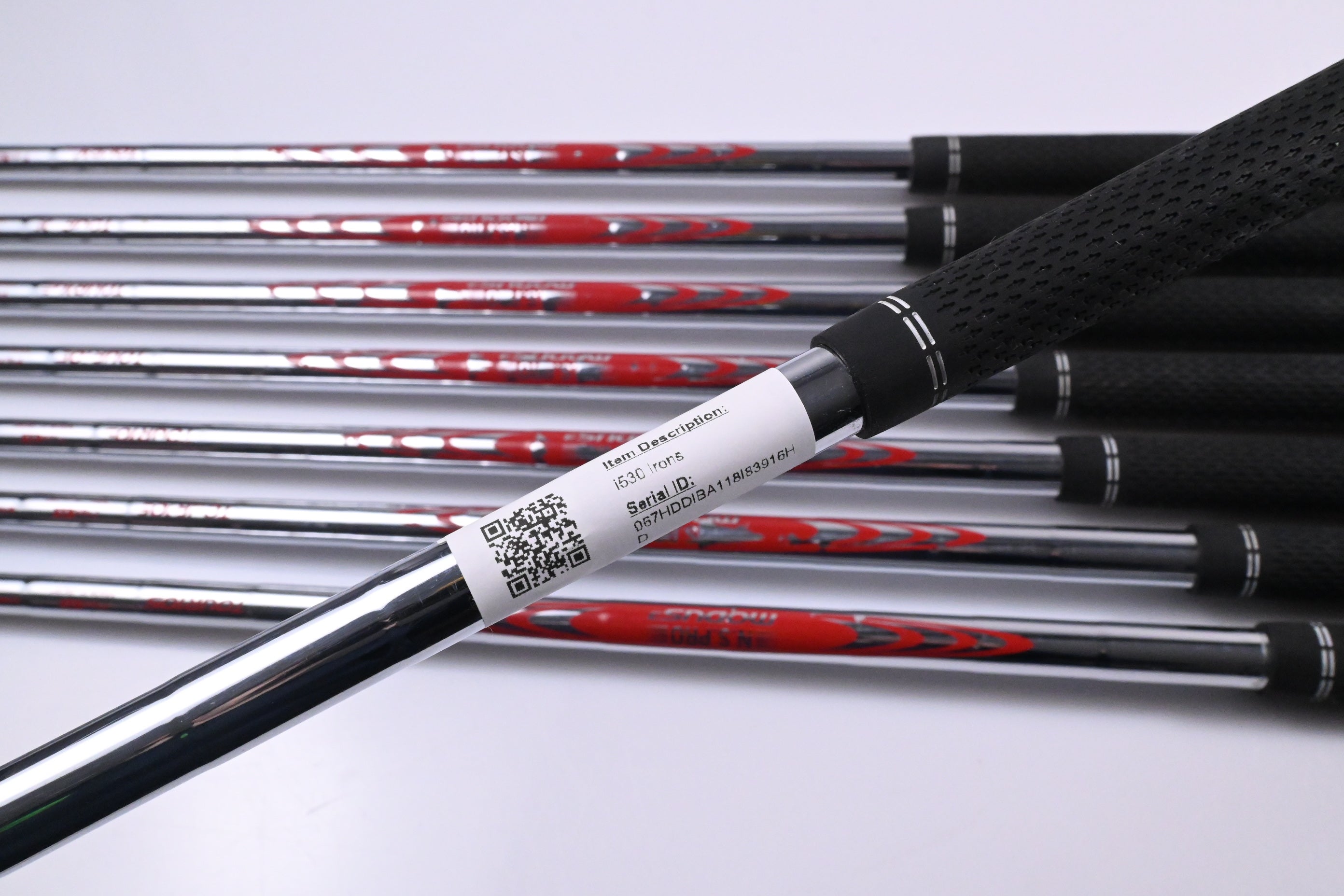 Ping i530 Irons / 4-PW+UW / Black Dot / Regular Flex N.S.Pro Modus3 Tour 105