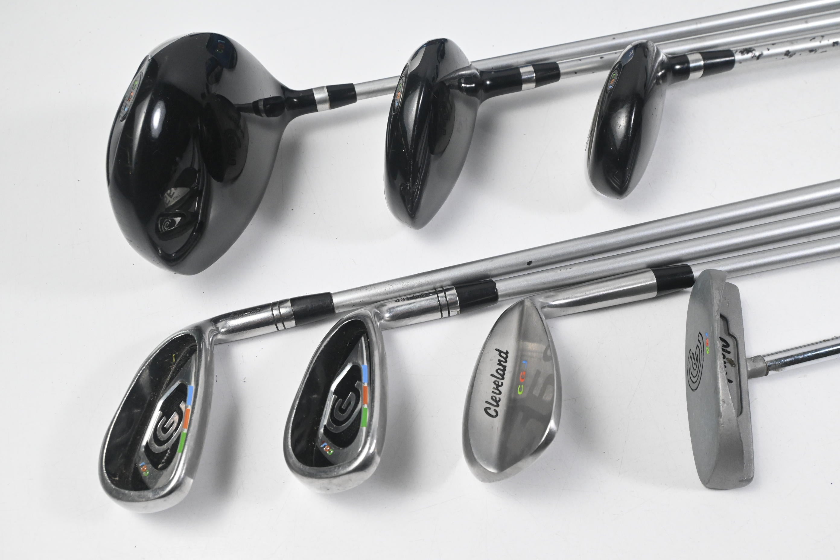 Junior Cleveland CGJ Package Set / Woods, Irons, Putter, Bag