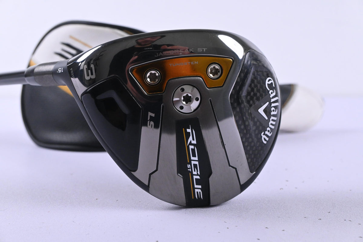 Left Hand Callaway Rogue ST LS #3 Wood / 15 Degree / Stiff Flex Tensei AV 75