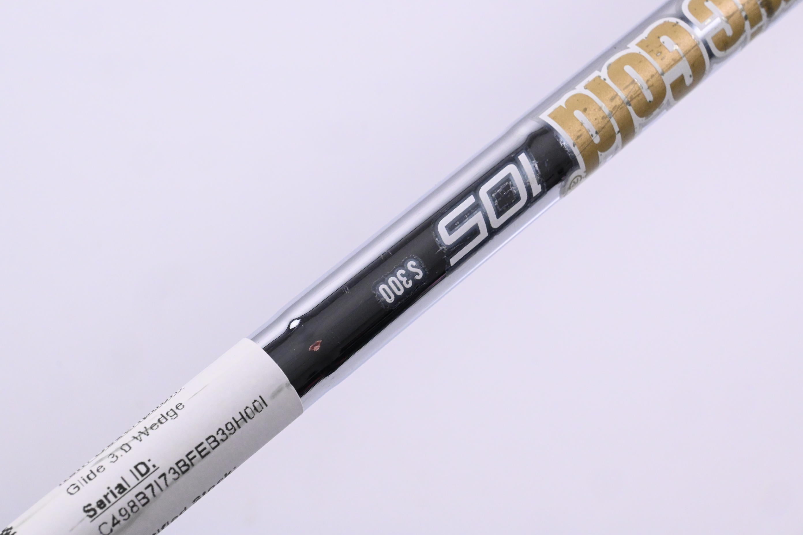 Ping Glide 3.0 Lob Wedge / 60 Degree / Black Dot / Stiff Flex Dynamic Gold S300