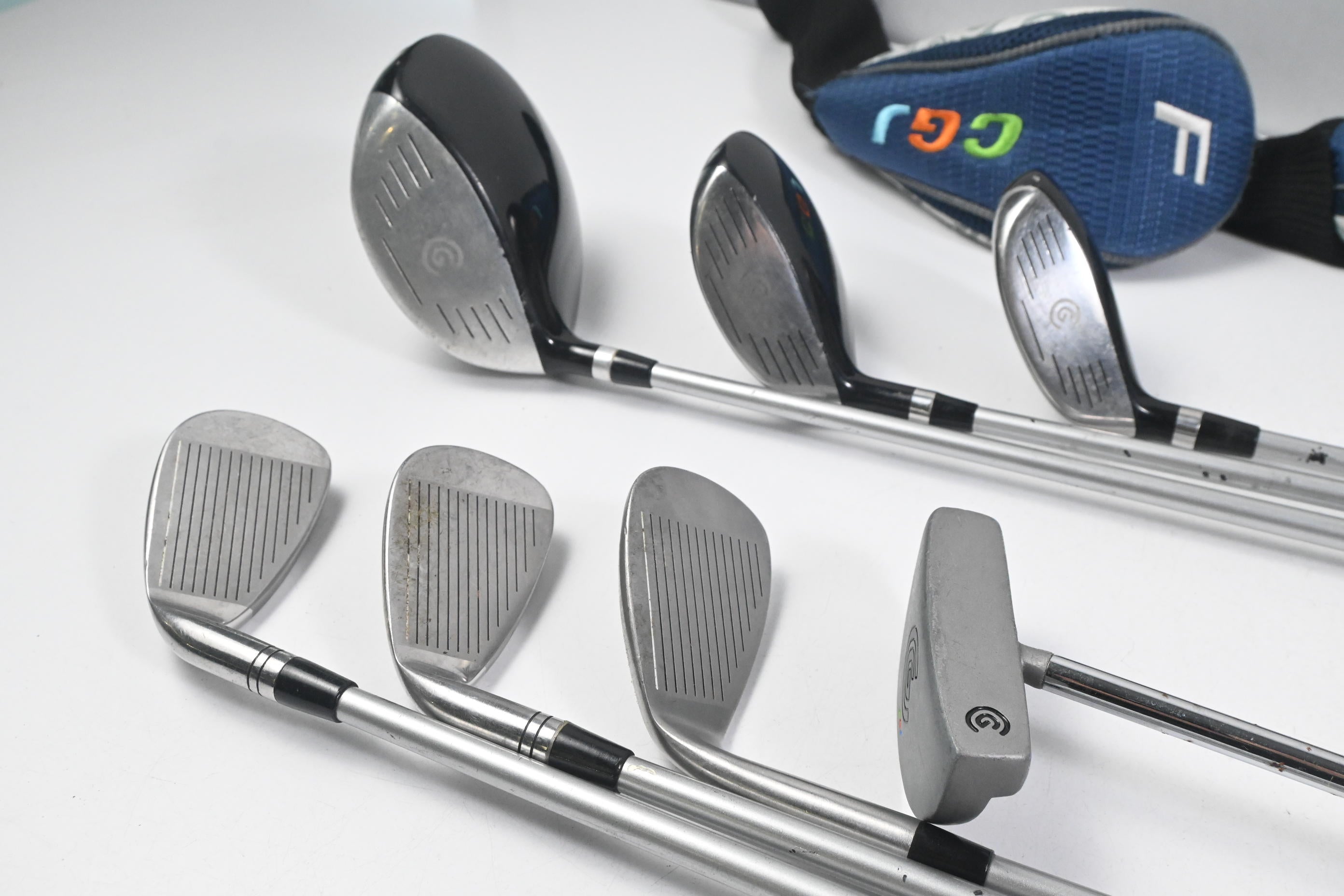 Junior Cleveland CGJ Package Set / Woods, Irons, Putter, Bag